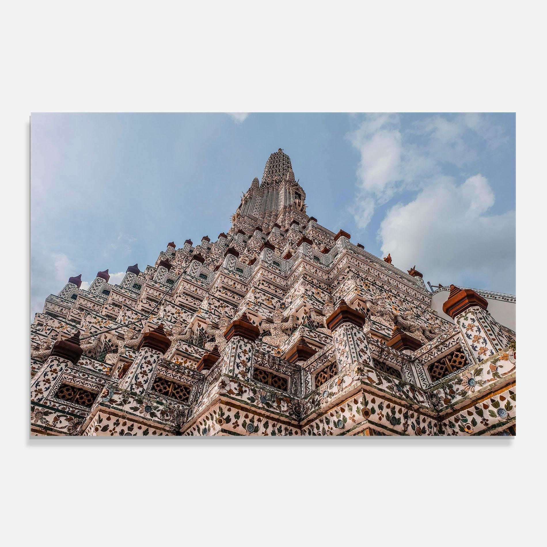 Panel Szklany do Kuchni Temple Of Dawn mockup 0