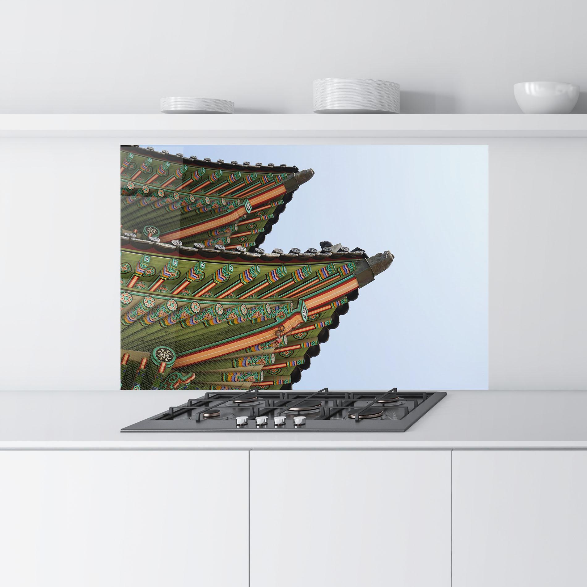 Panel Szklany do Kuchni Gyeongbokgung View mockup 9