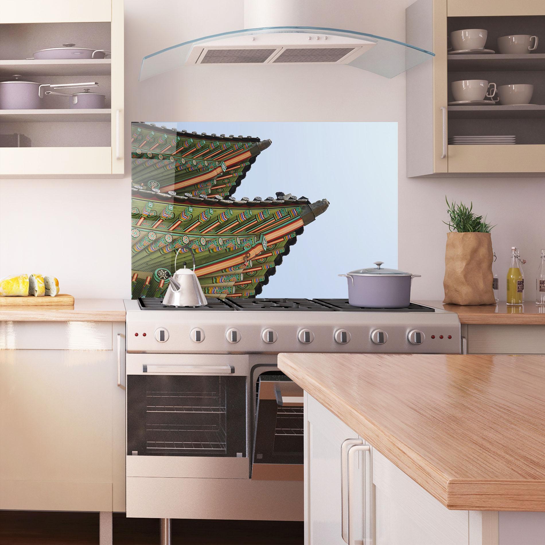 Panel Szklany do Kuchni Gyeongbokgung View mockup 1