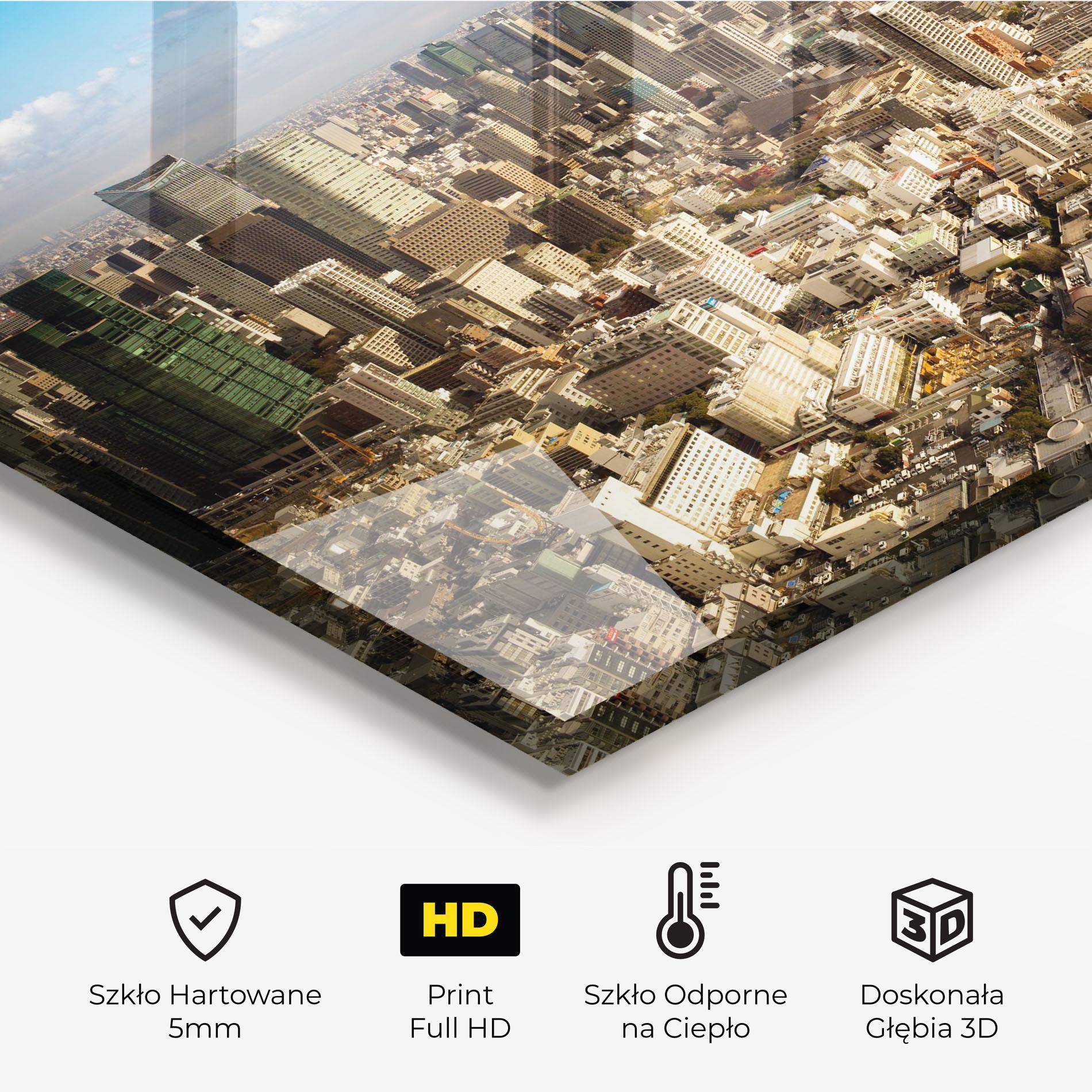 Panel Szklany do Kuchni Tokyo Tower mockup 2