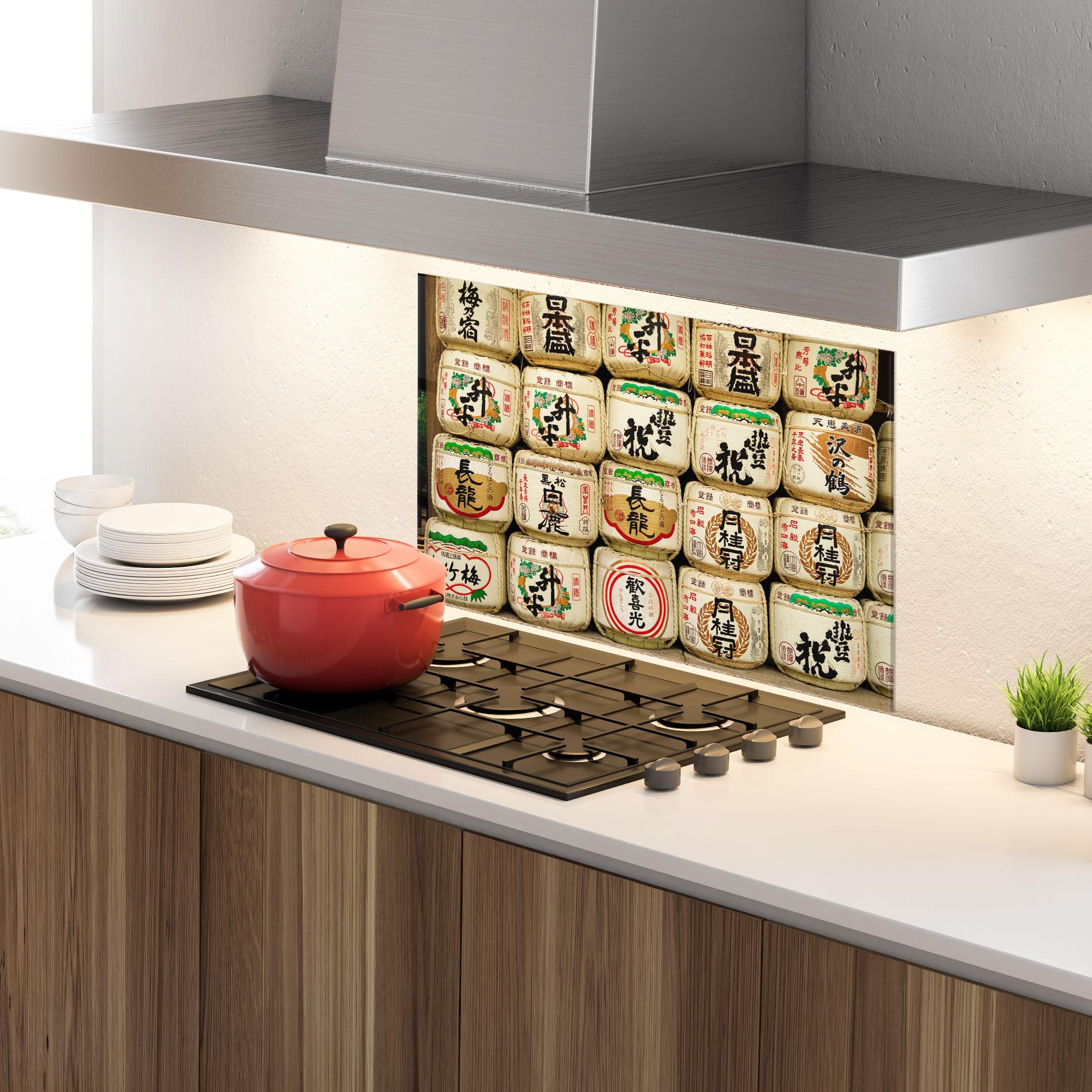 Panel Szklany do Kuchni Meiji Jingu Shrine mockup 4