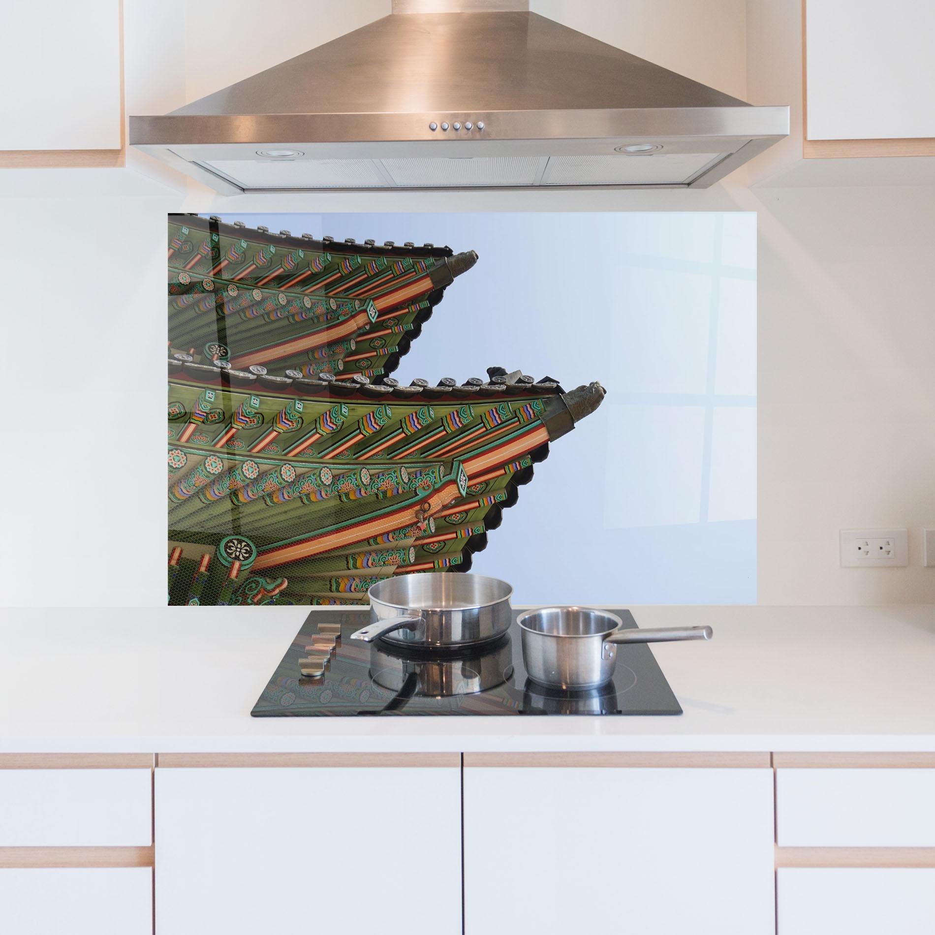 Panel Szklany do Kuchni Gyeongbokgung View mockup 5