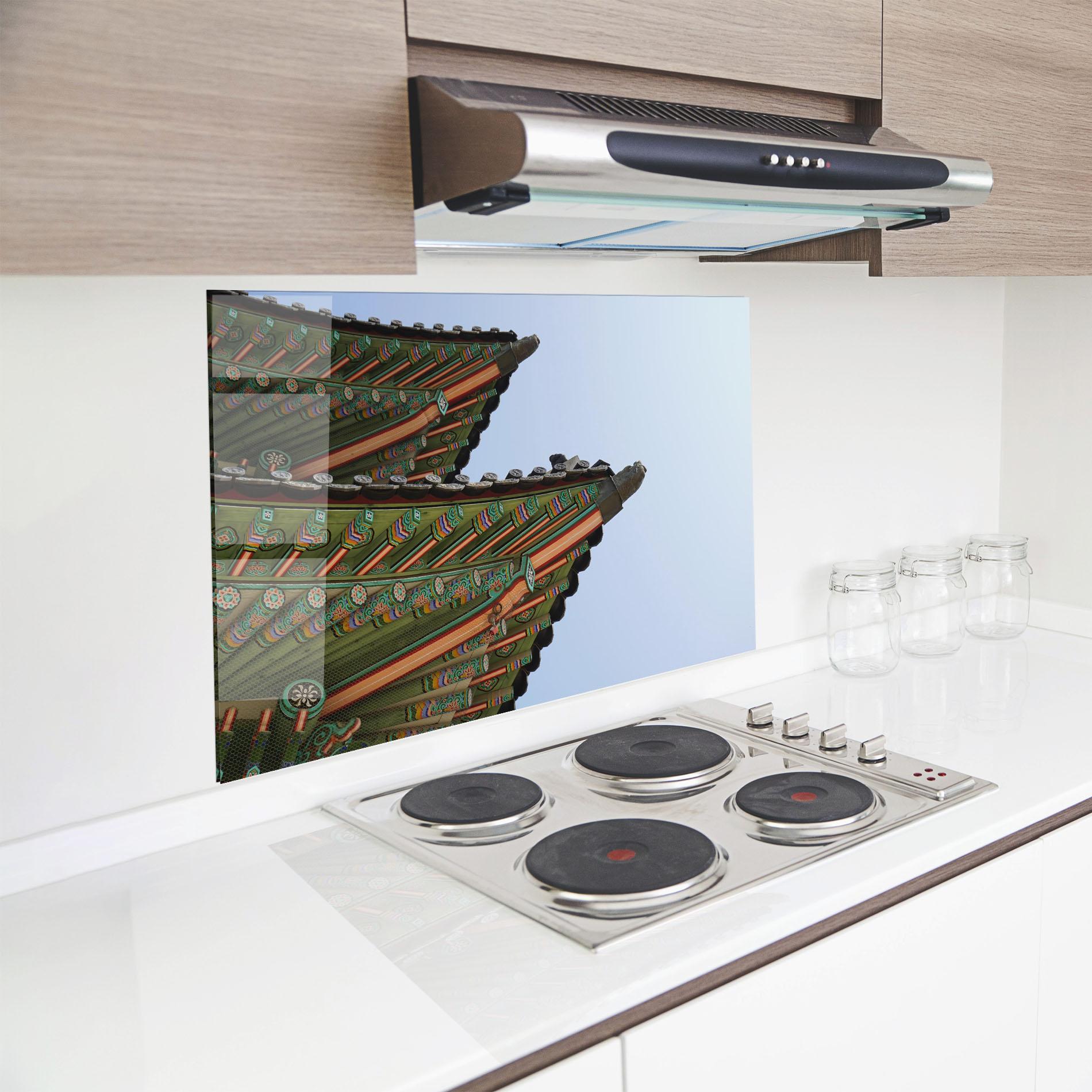 Panel Szklany do Kuchni Gyeongbokgung View mockup 8