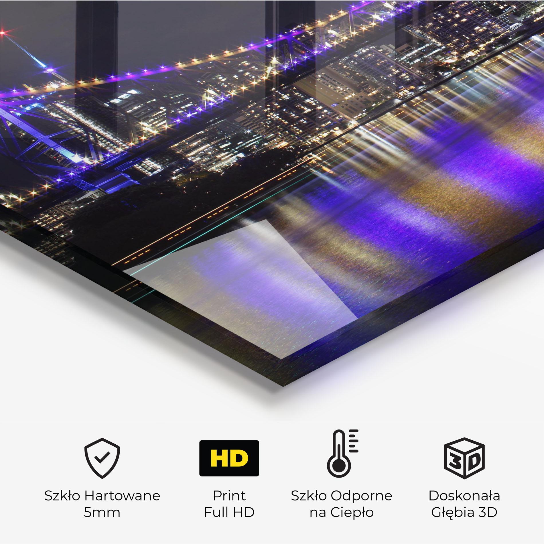 Panel Szklany do Kuchni Story Bridge mockup 2