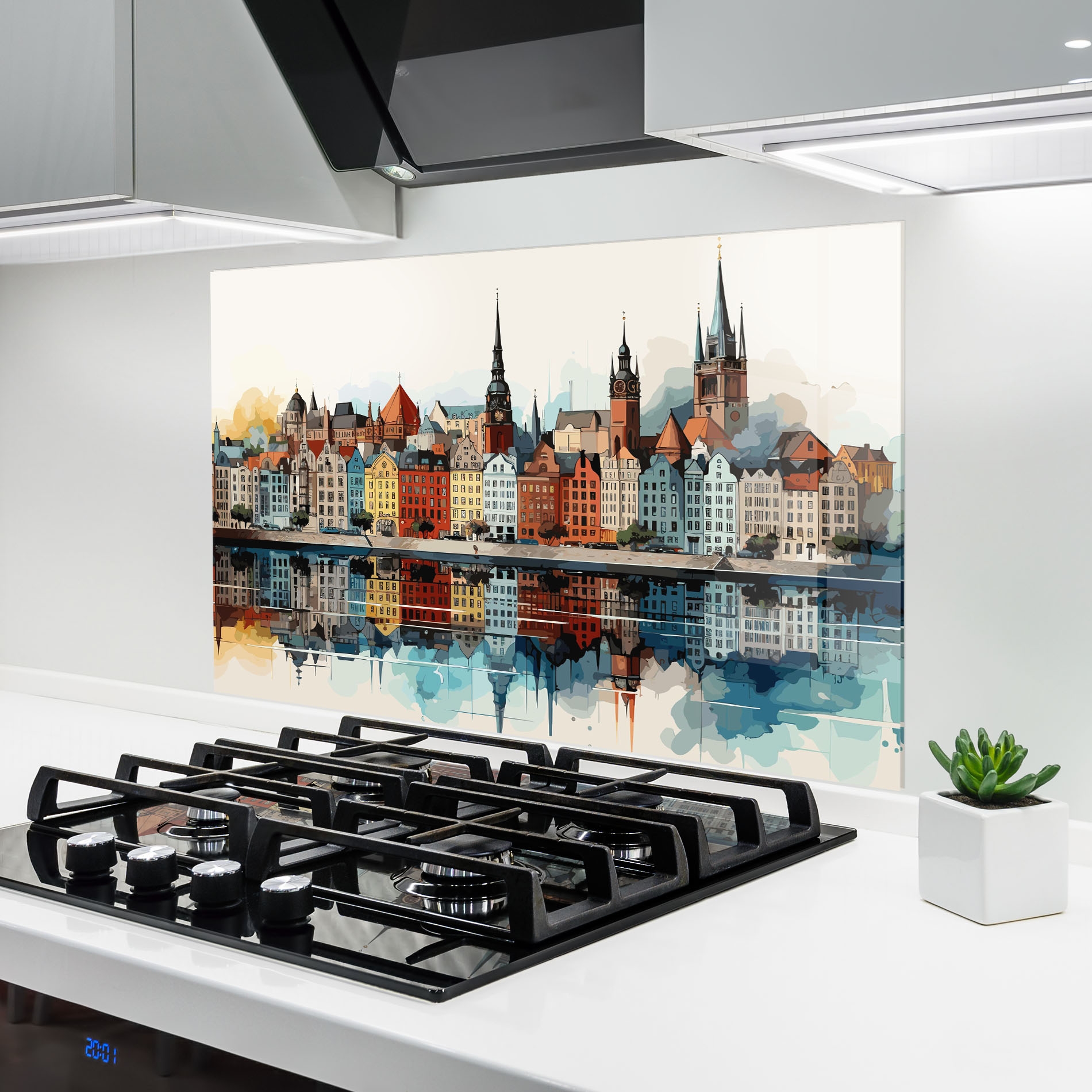 Panel Szklany Do Kuchni German Buildings