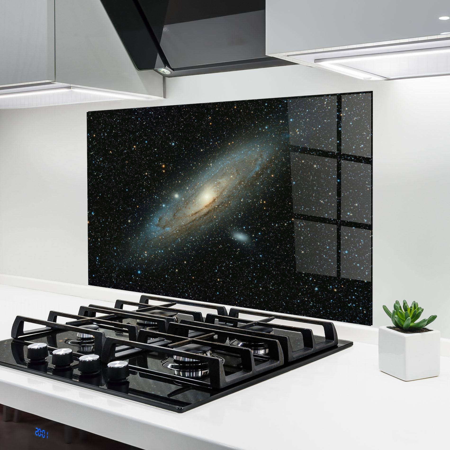Panel Szklany do Kuchni Galaxy Stars mockup 6