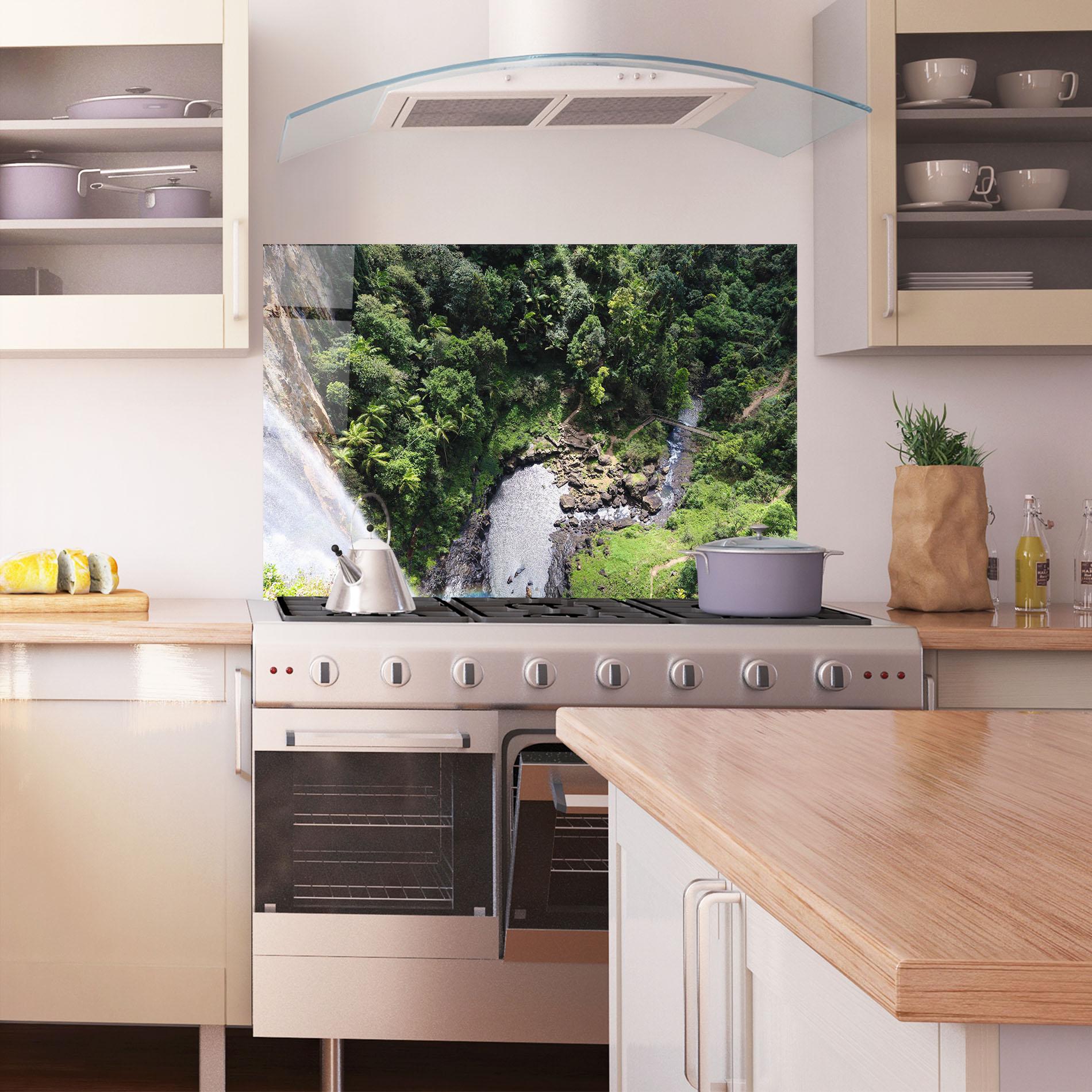 Panel Szklany do Kuchni Top Waterfall View mockup 1