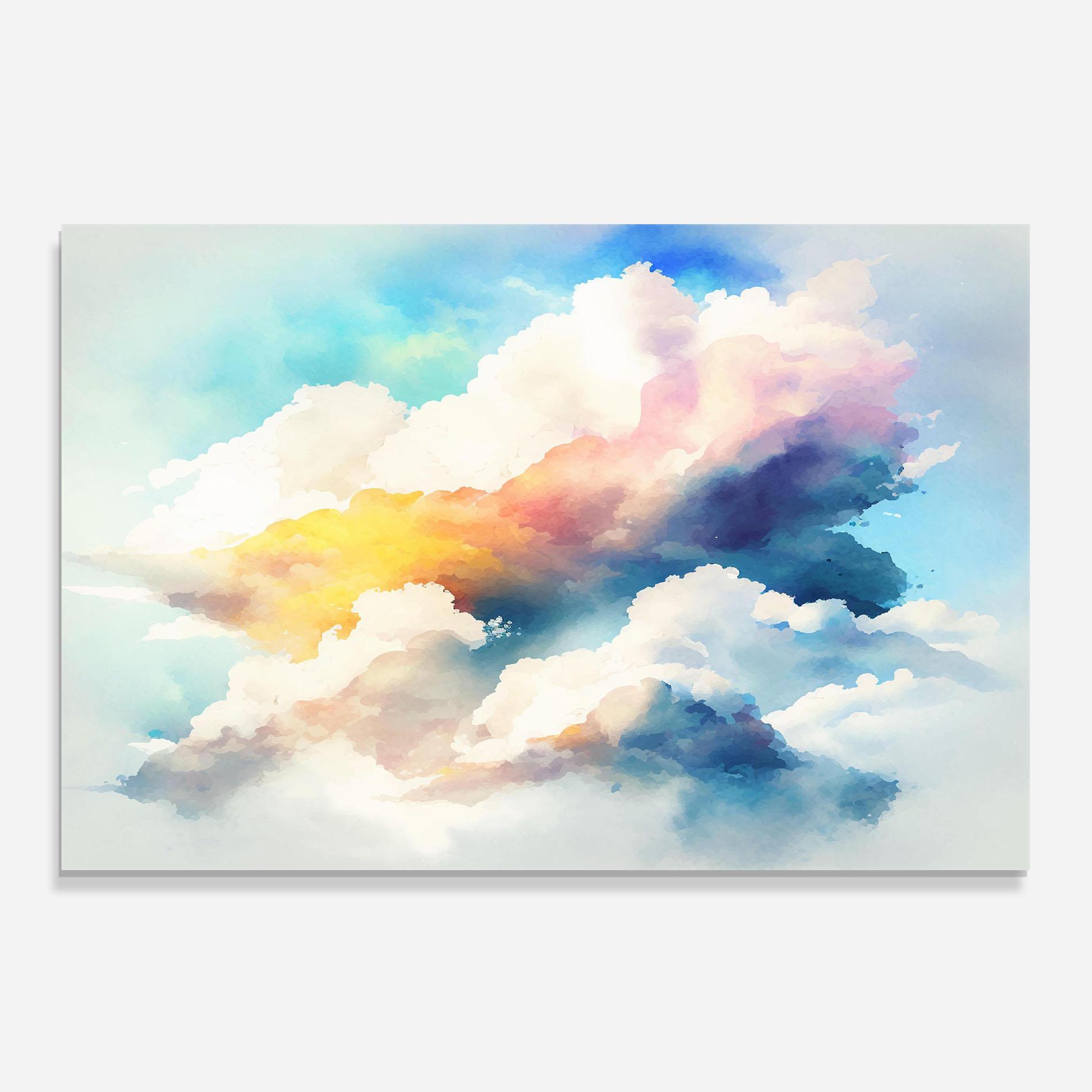 Panel Szklany do Kuchni Dreamy Cloud mockup 0