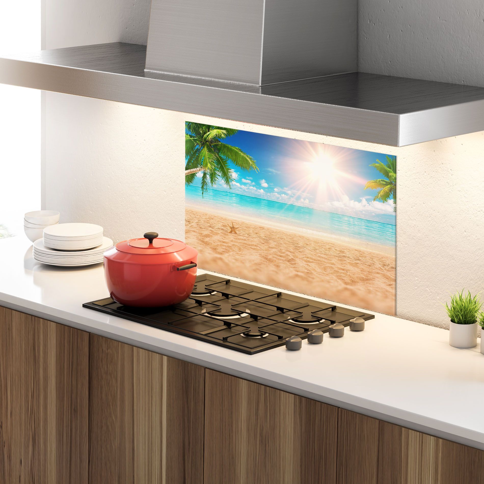Exotic Beach Ocean mockup 4