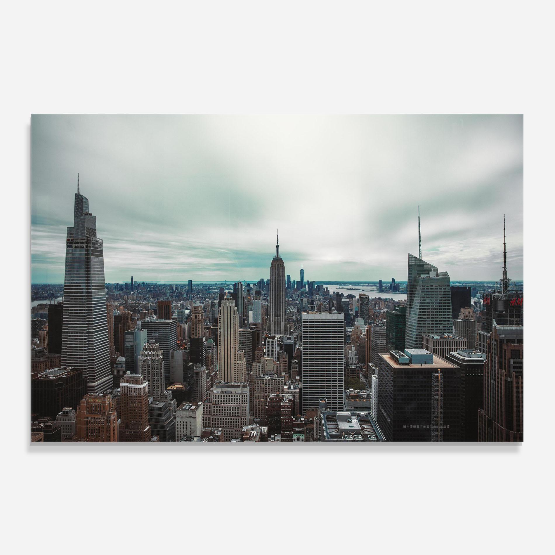 Panel Szklany do Kuchni Beautiful High Building mockup 0