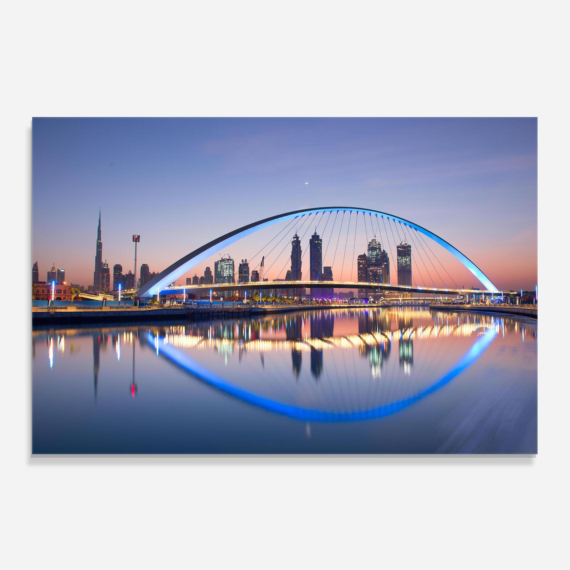 Panel Szklany do Kuchni Dubai View mockup 0