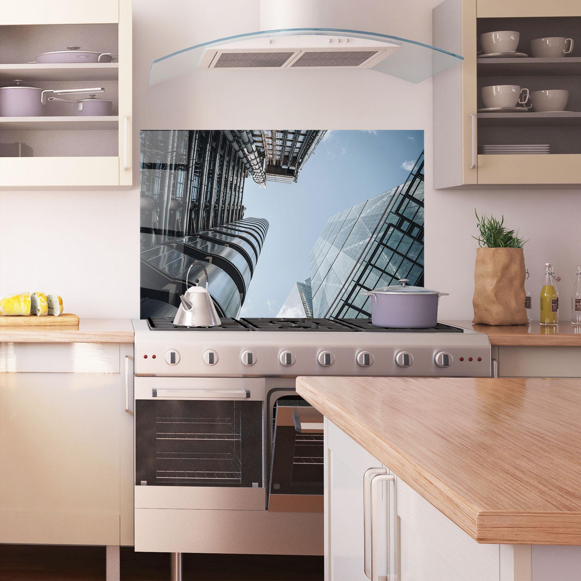 Panel Szklany do Kuchni Big Glass Building mockup 1