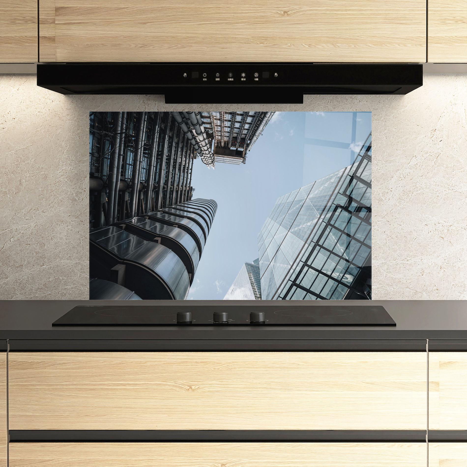 Panel Szklany do Kuchni Big Glass Building mockup 3