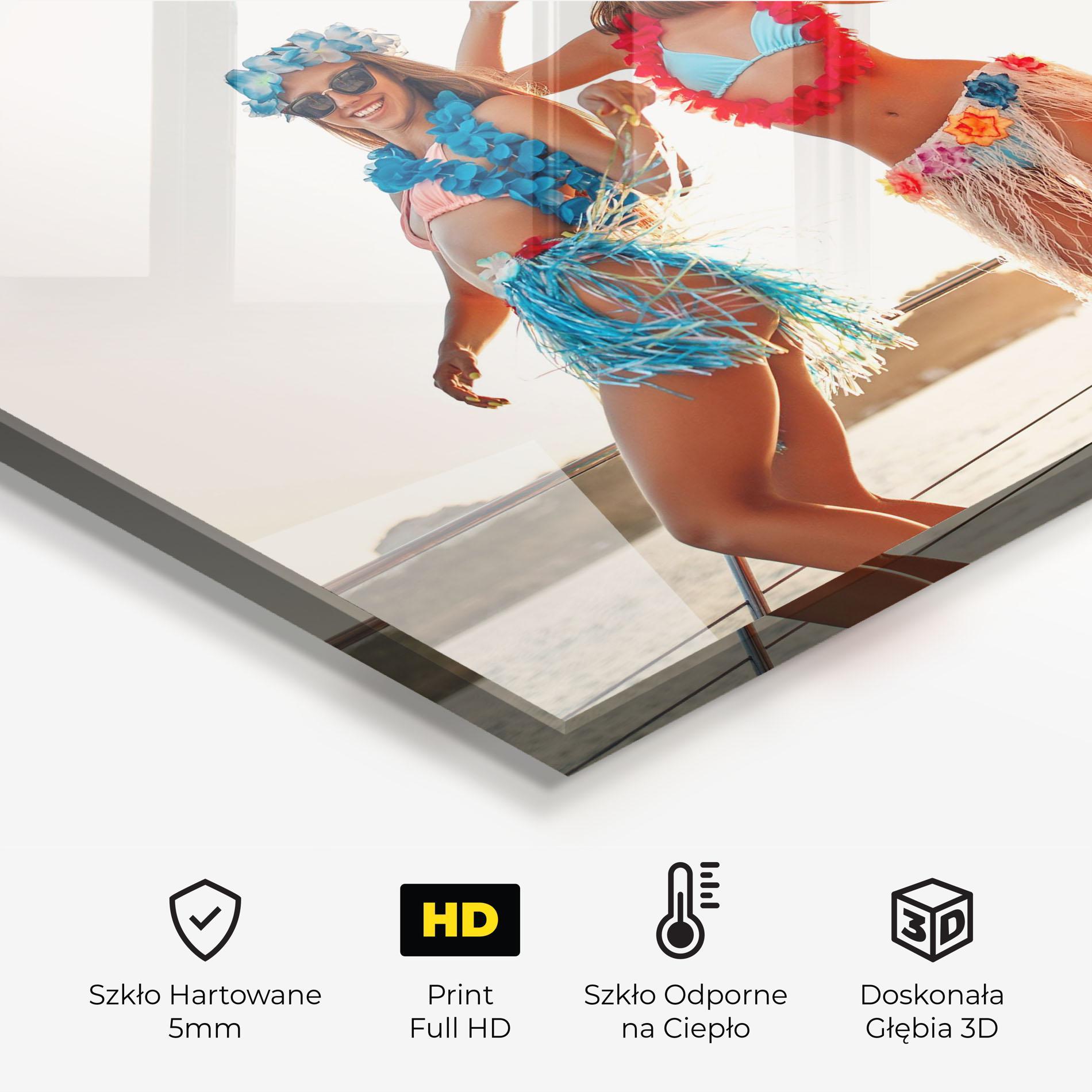 Panel Szklany do Kuchni Summer Party mockup 2