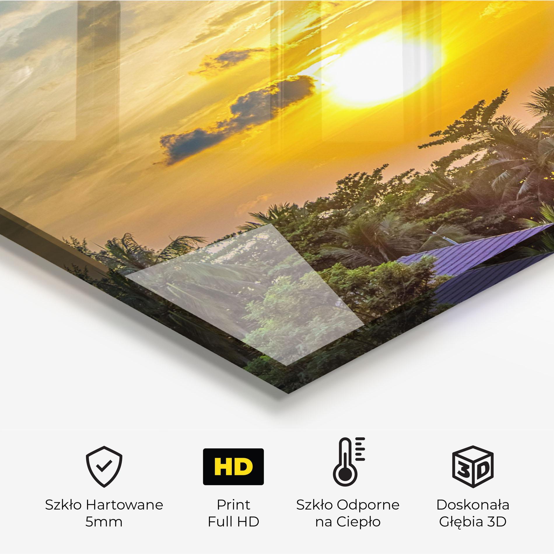 Panel Szklany do Kuchni Summer View mockup 2