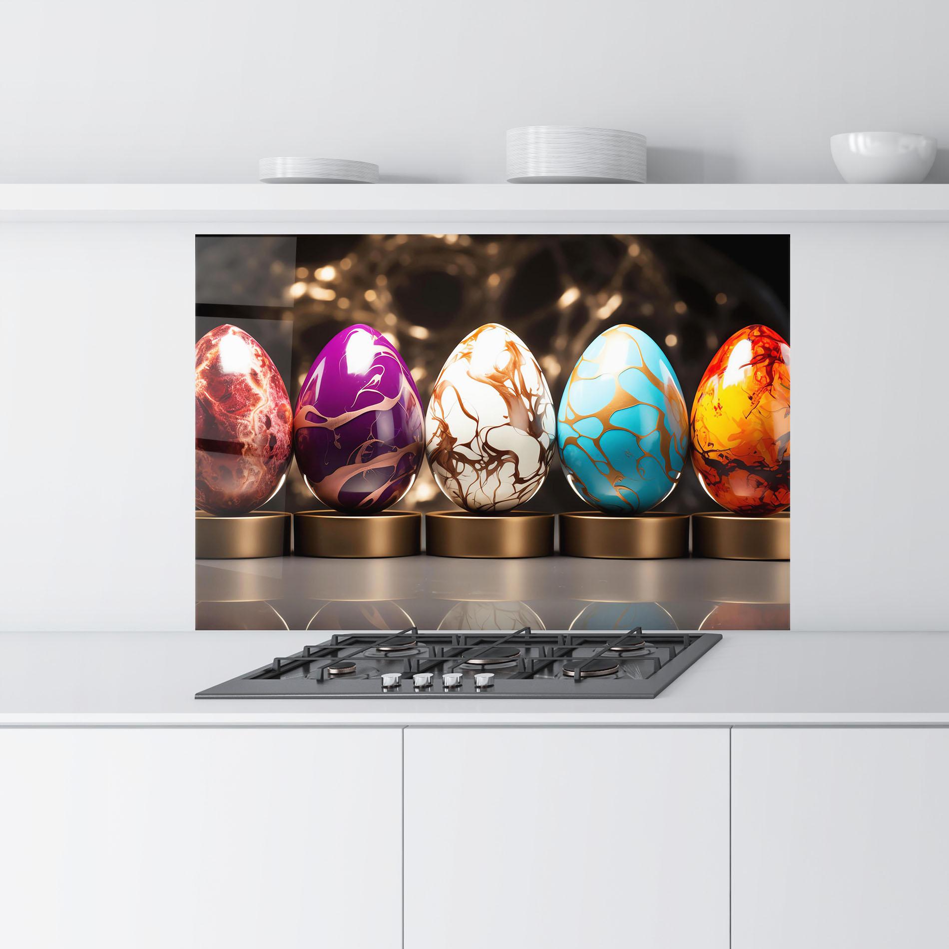 Panel Szklany do Kuchni Eggs Group mockup 9