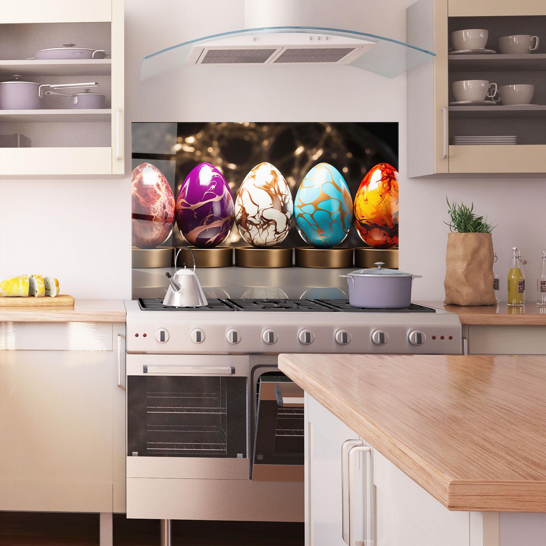 Panel Szklany do Kuchni Eggs Group mockup 1
