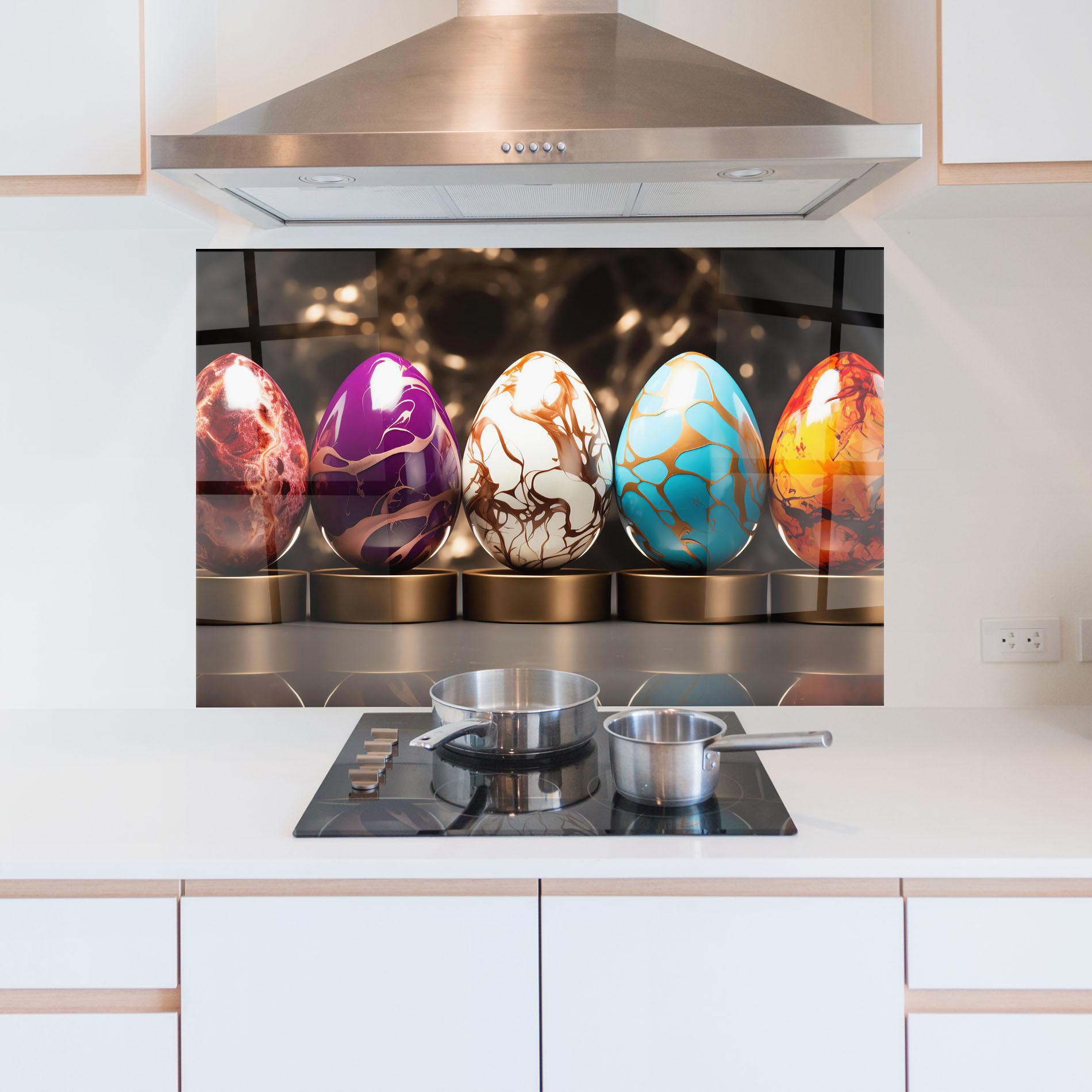 Panel Szklany do Kuchni Eggs Group mockup 5