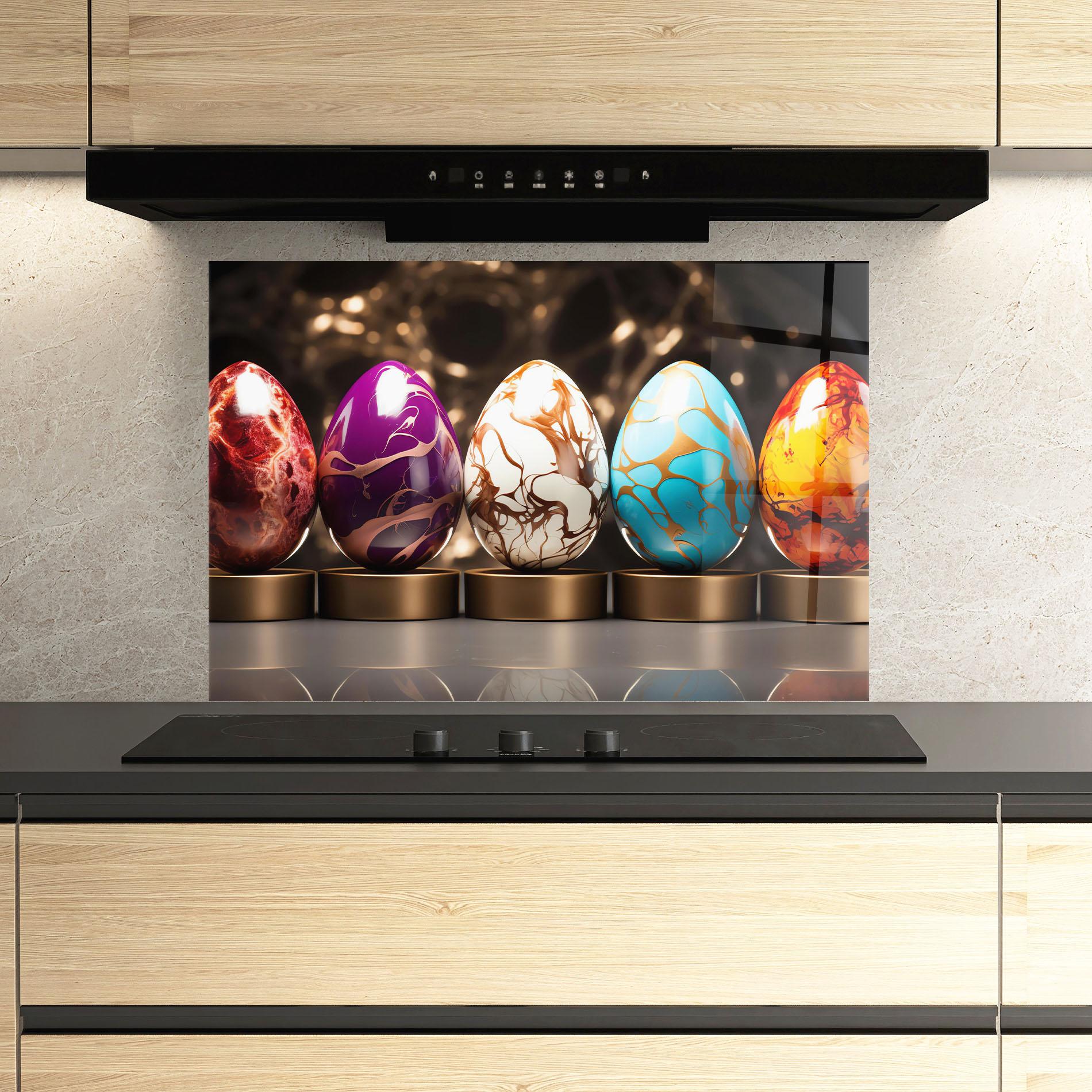 Panel Szklany do Kuchni Eggs Group mockup 3
