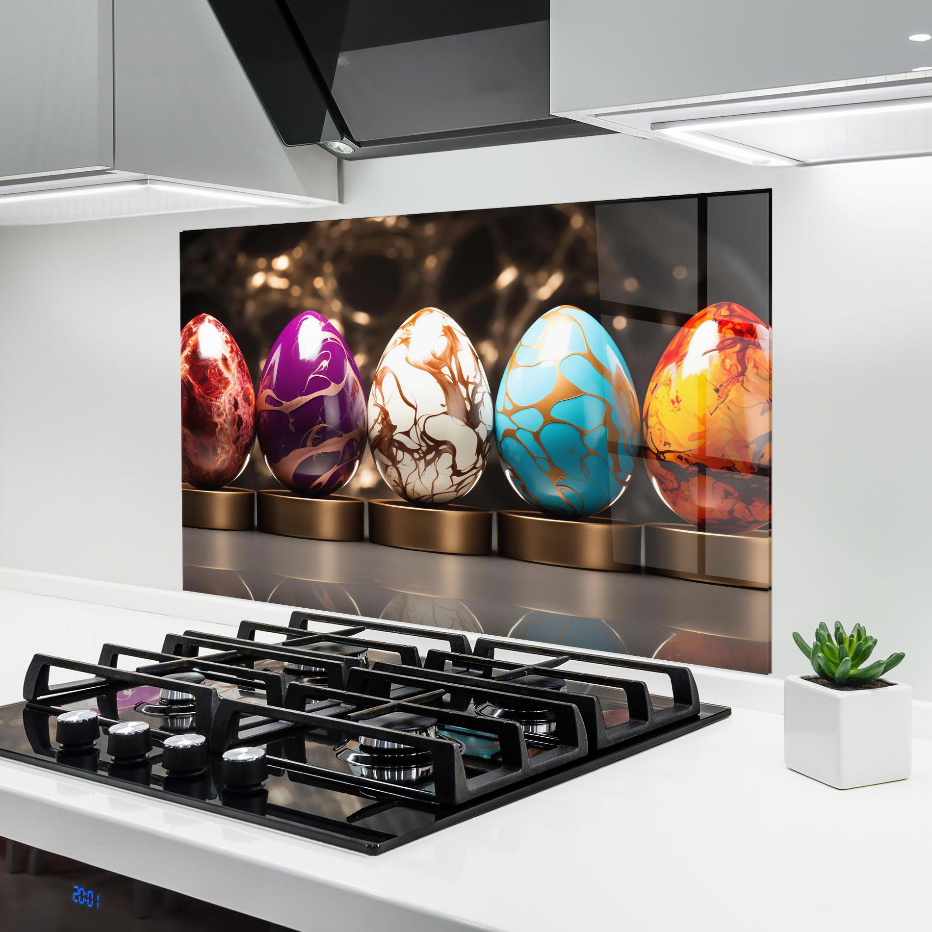 Panel Szklany do Kuchni Eggs Group mockup 6