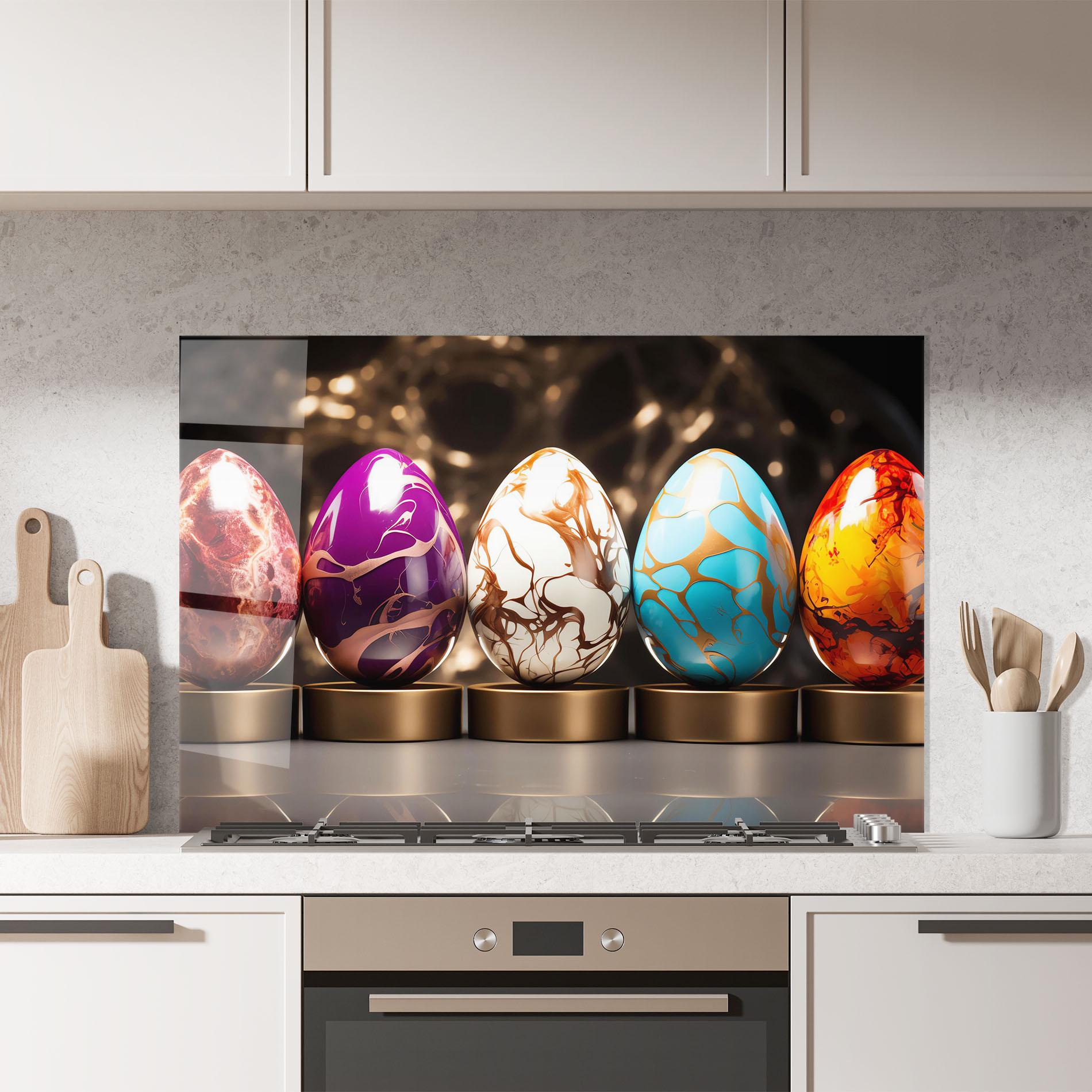 Panel Szklany do Kuchni Eggs Group mockup 7