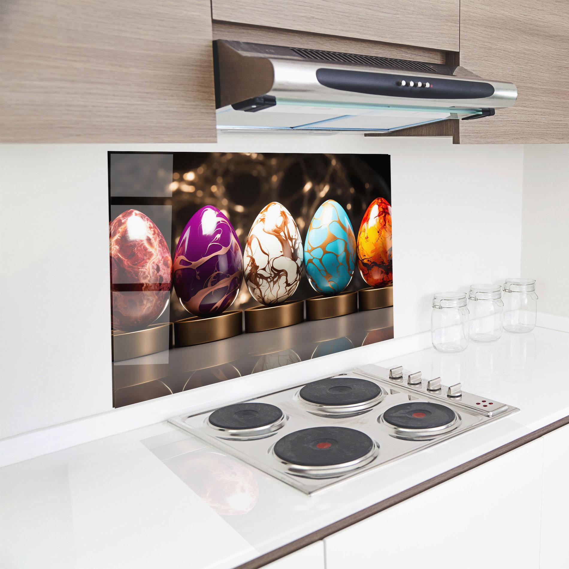 Panel Szklany do Kuchni Eggs Group mockup 8
