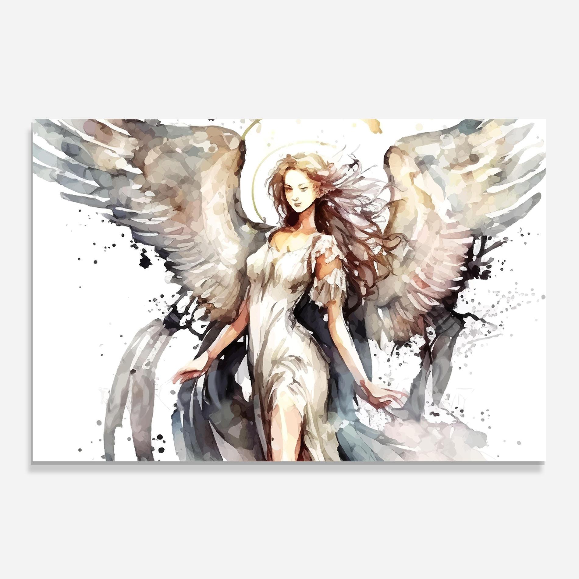 Panel Szklany do Kuchni Angel Lady mockup 0