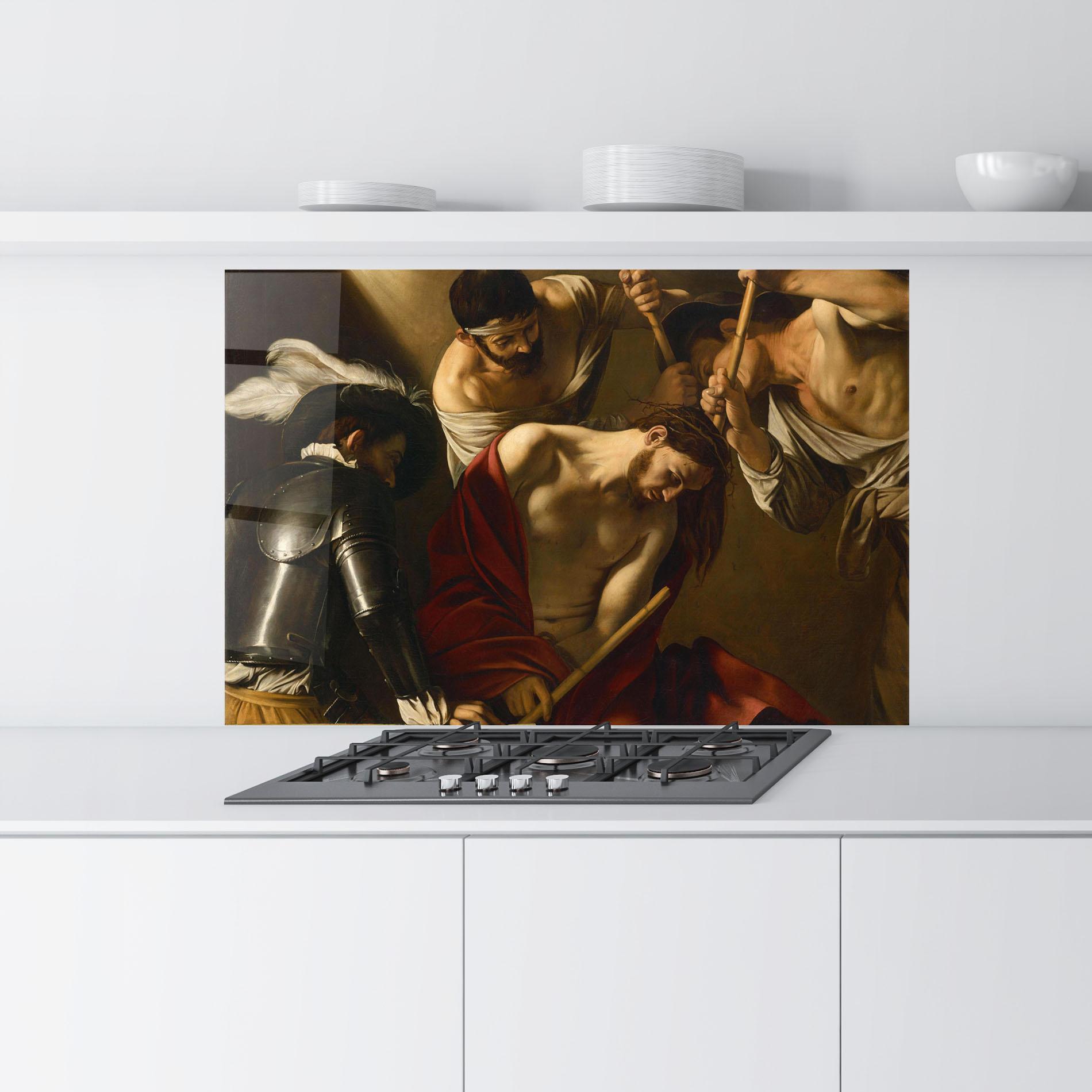 Panel Szklany do Kuchni Crowning With Thorns mockup 9