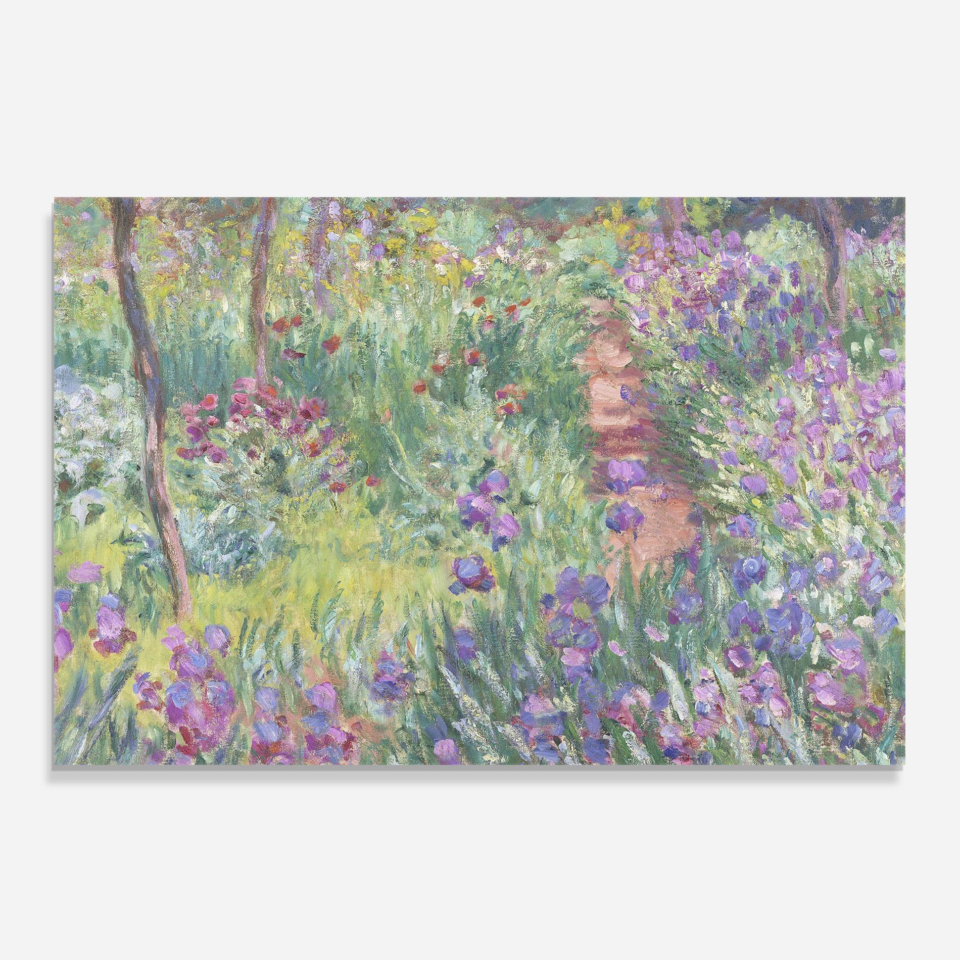 Panel Szklany do Kuchni Garden In Giverny mockup 0