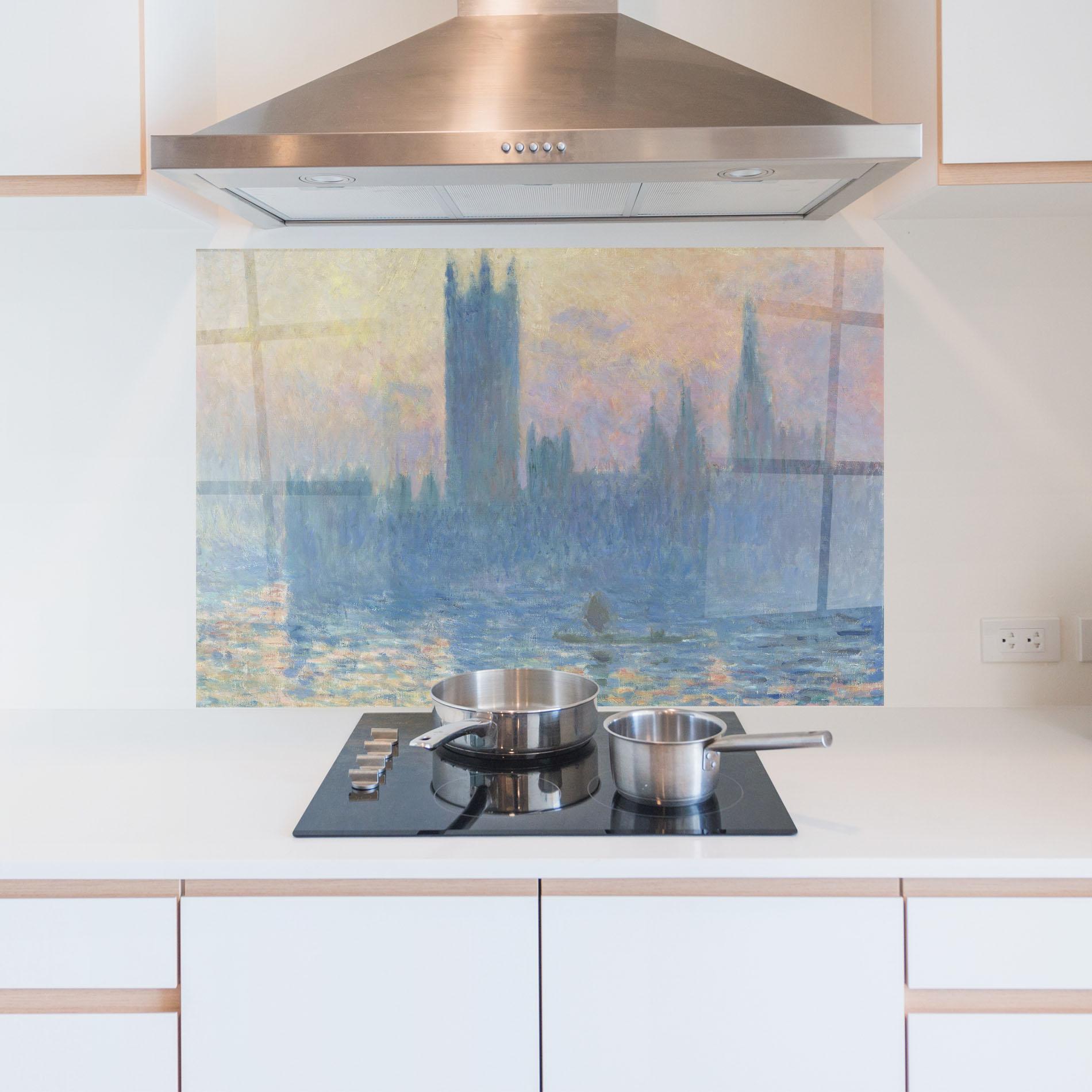 Panel Szklany do Kuchni Houses Of Parliament mockup 5