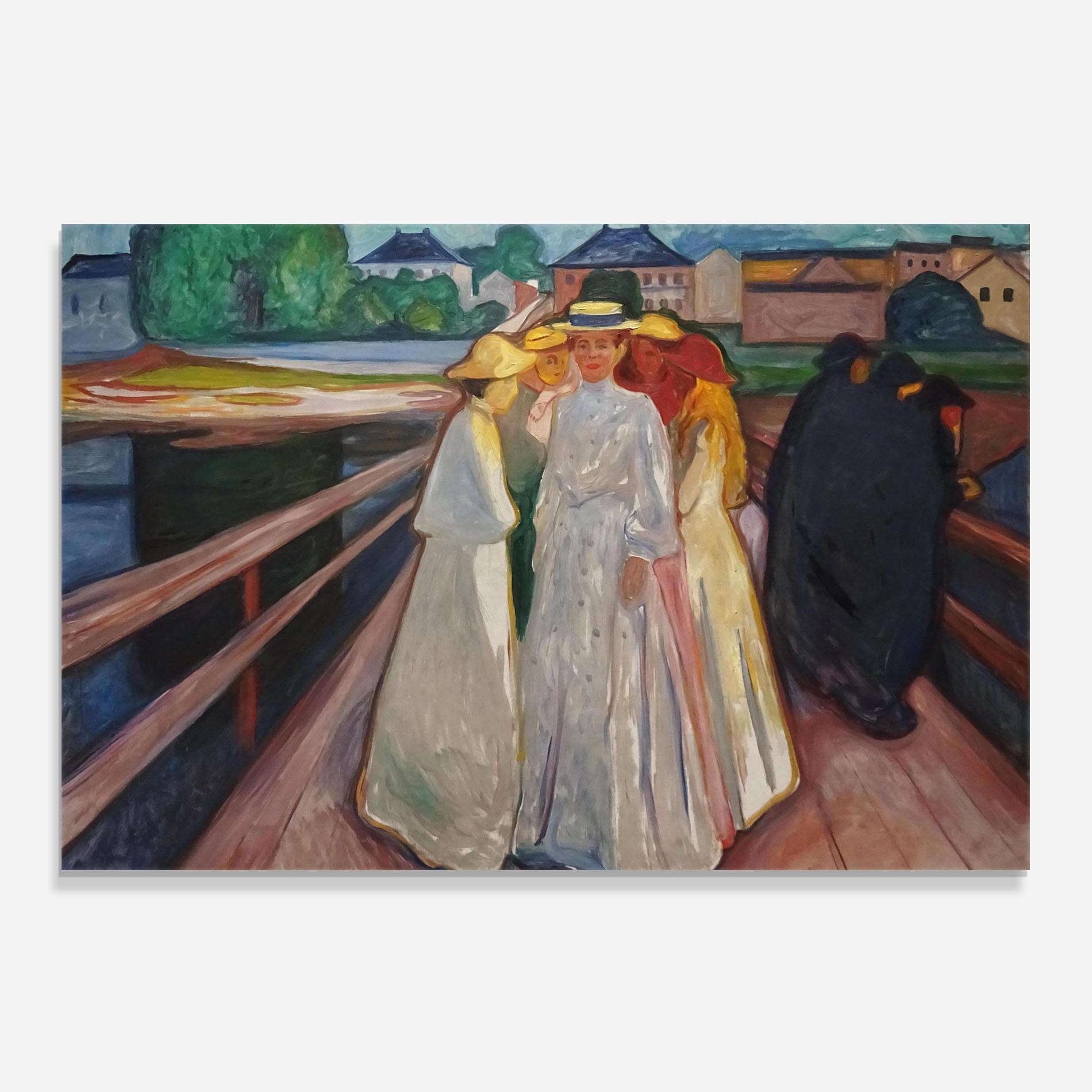 Panel Szklany do Kuchni Munch Art mockup 0