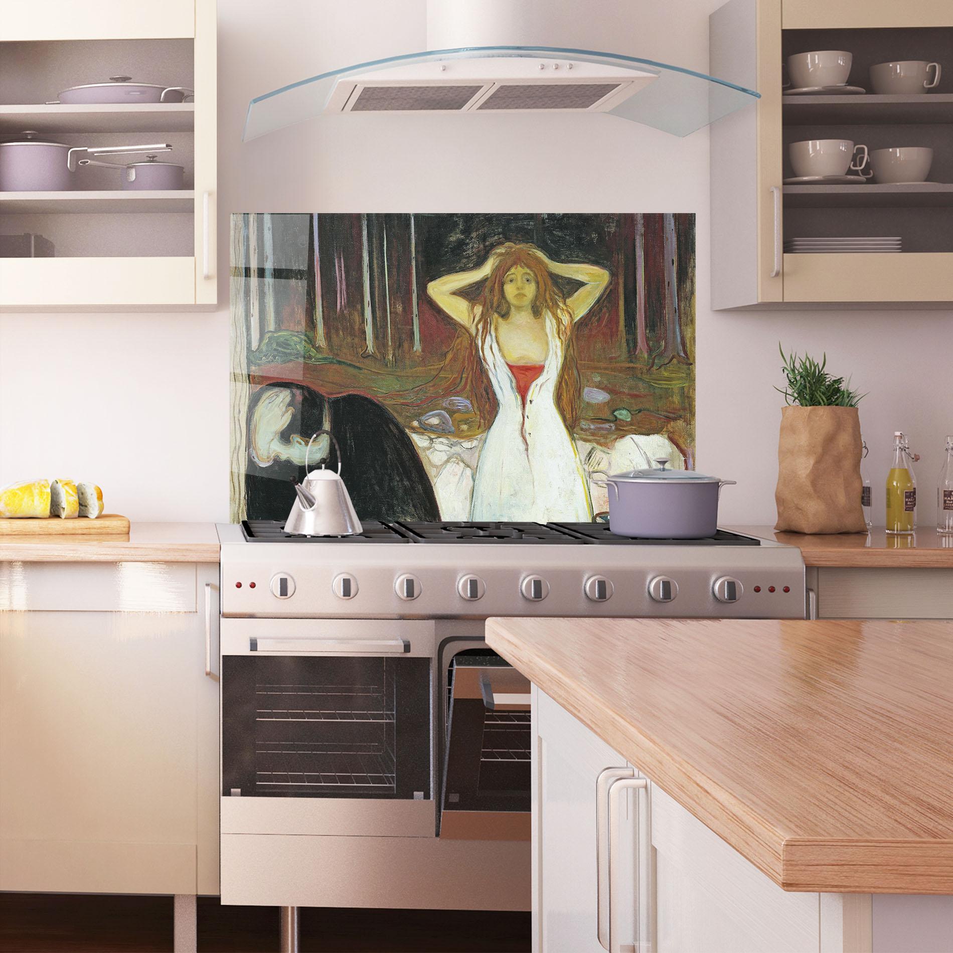 Panel Szklany do Kuchni Ashes mockup 1