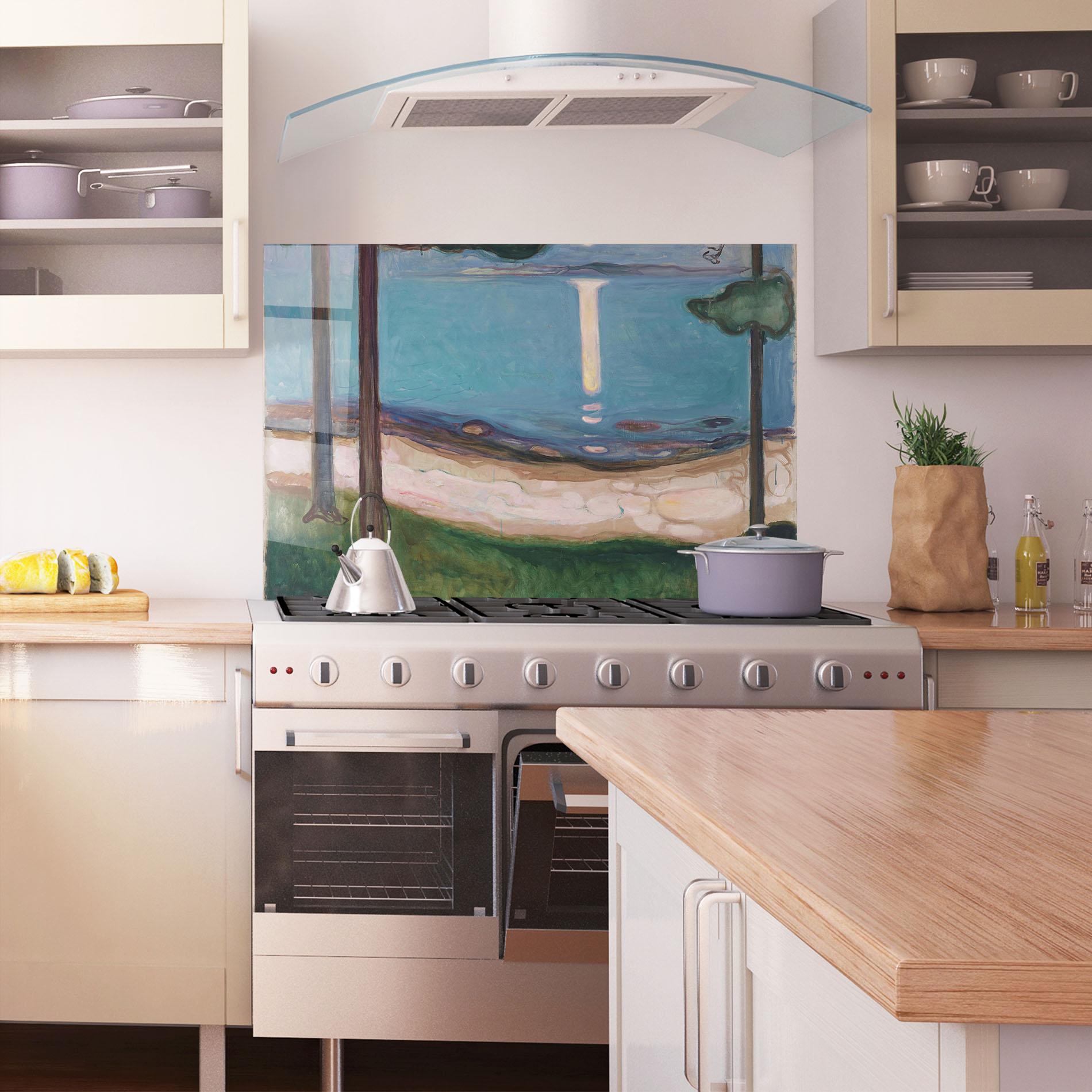 Panel Szklany do Kuchni Moonlight mockup 1