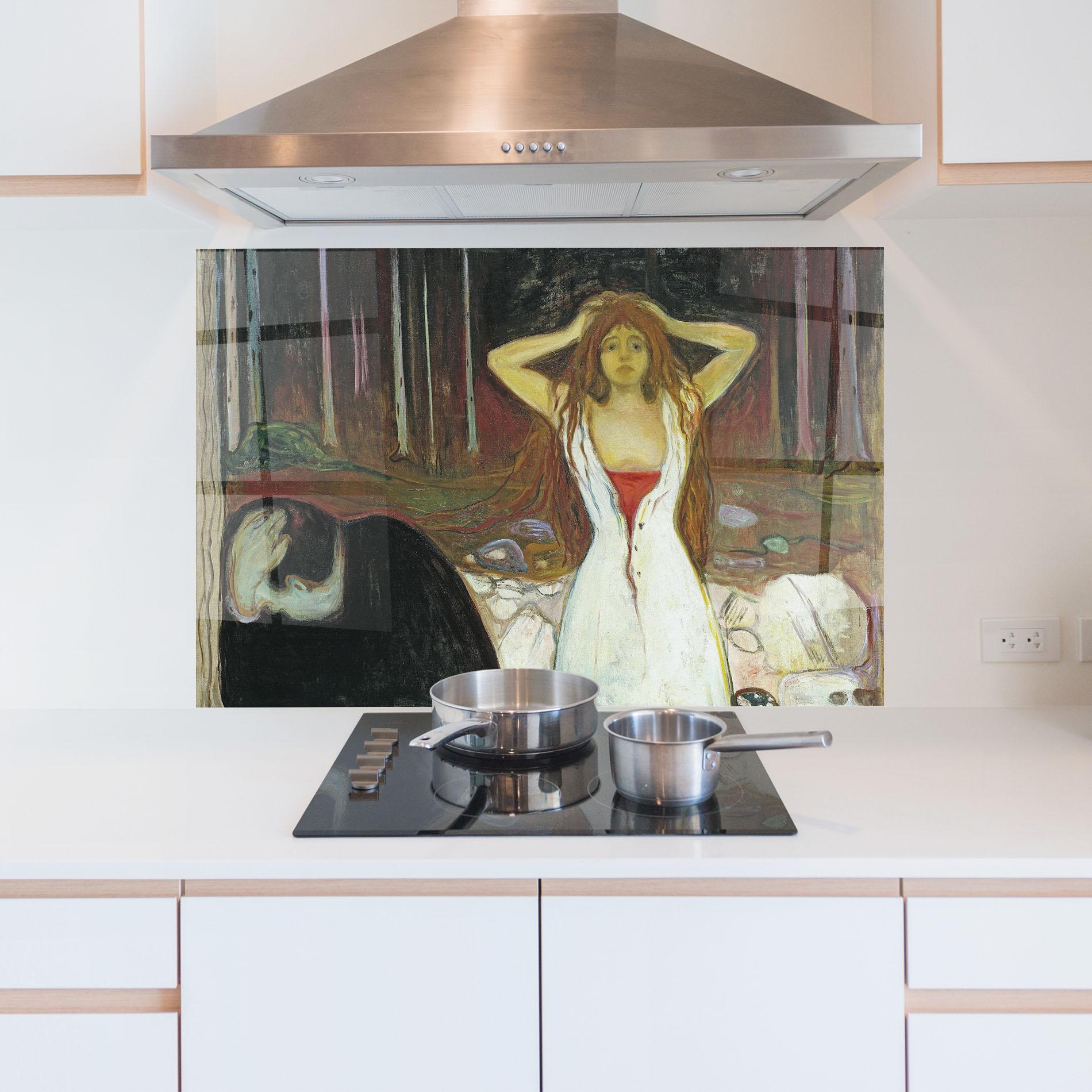 Panel Szklany do Kuchni Ashes mockup 5