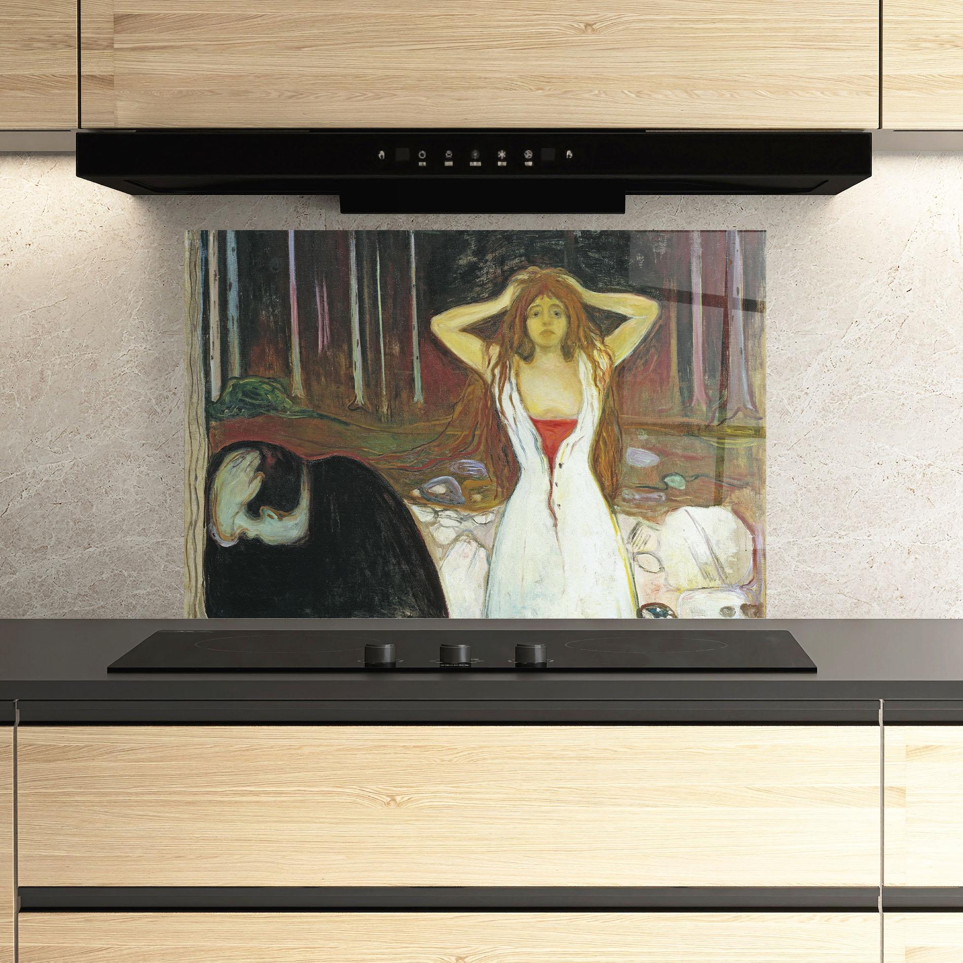 Panel Szklany do Kuchni Ashes mockup 3