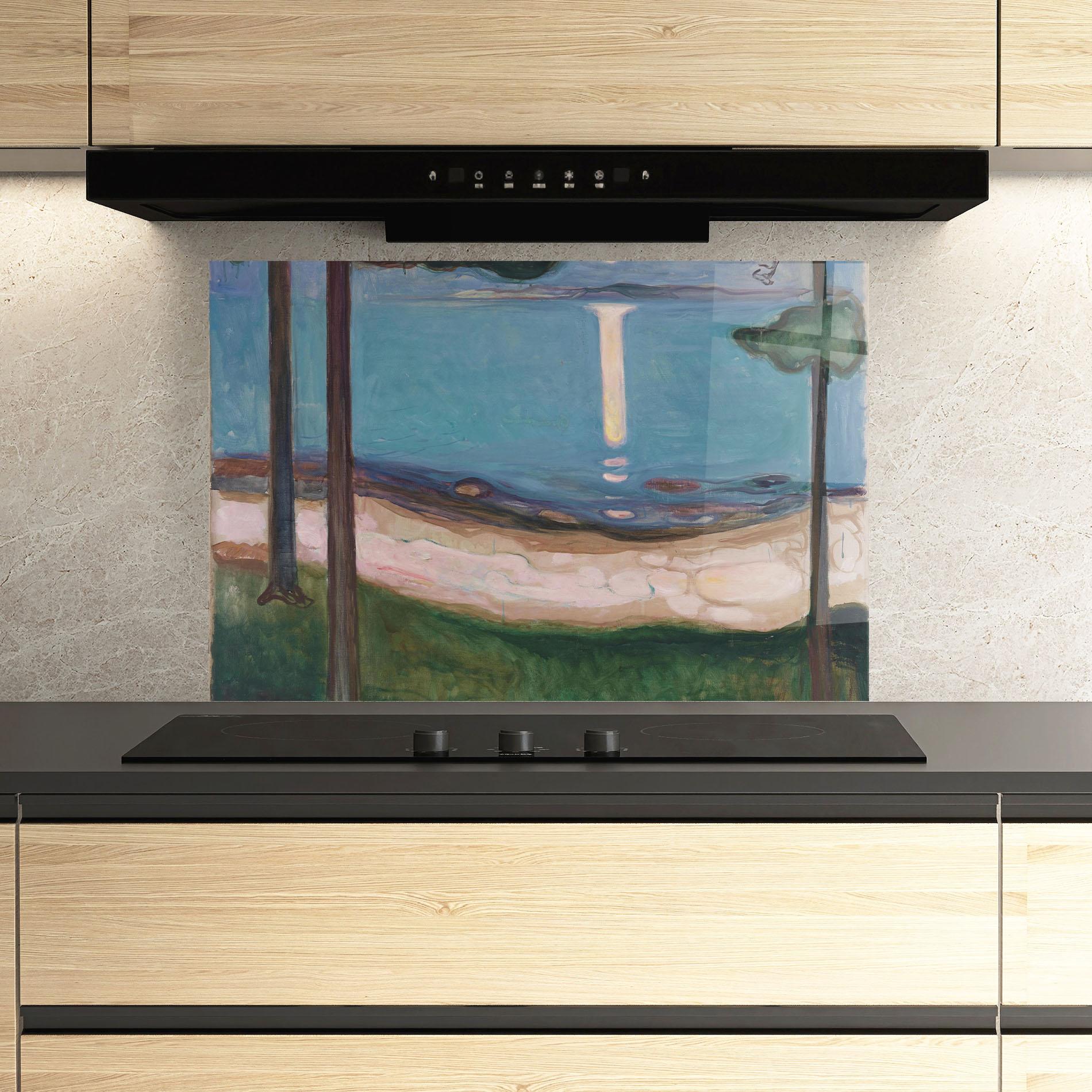 Panel Szklany do Kuchni Moonlight mockup 3