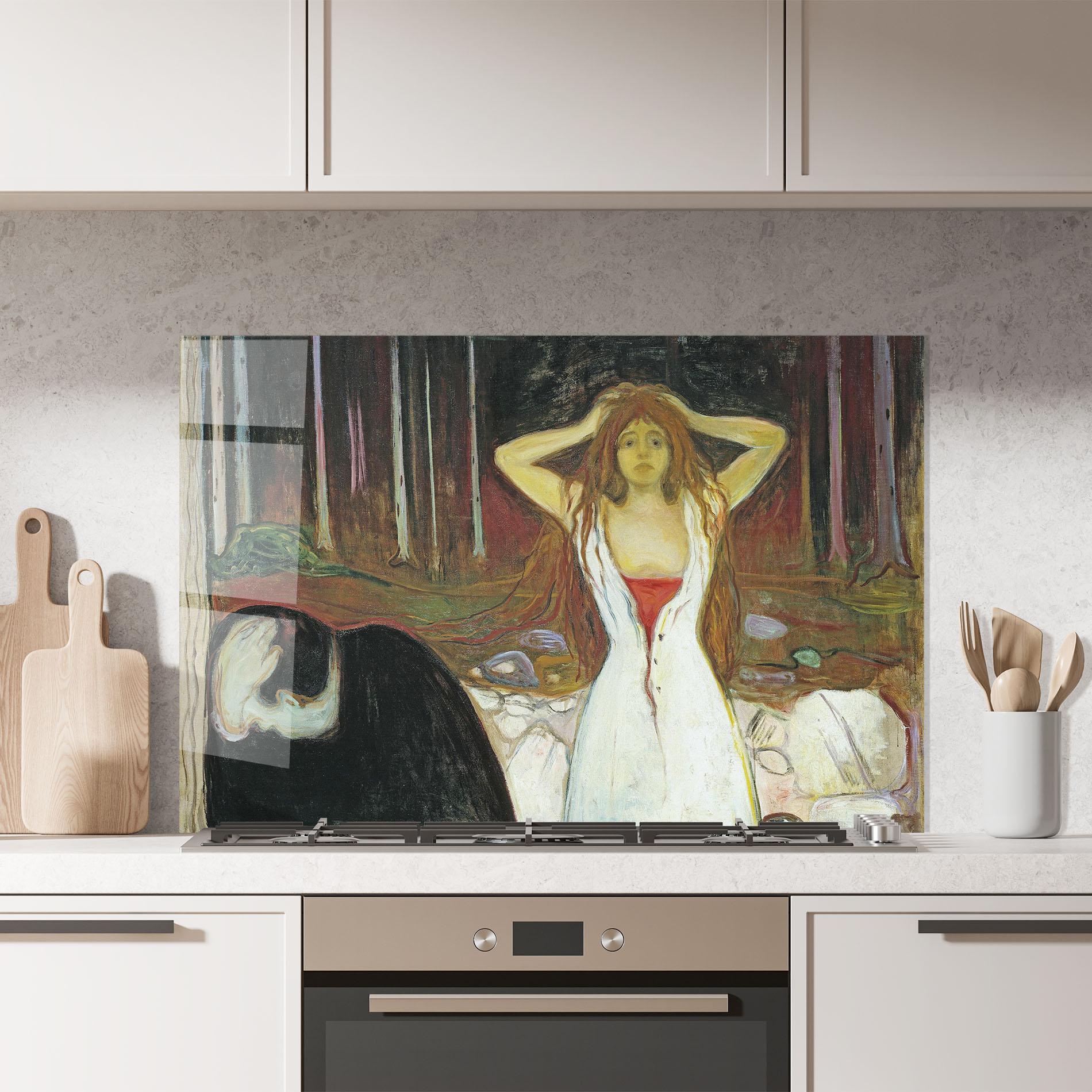 Panel Szklany do Kuchni Ashes mockup 7