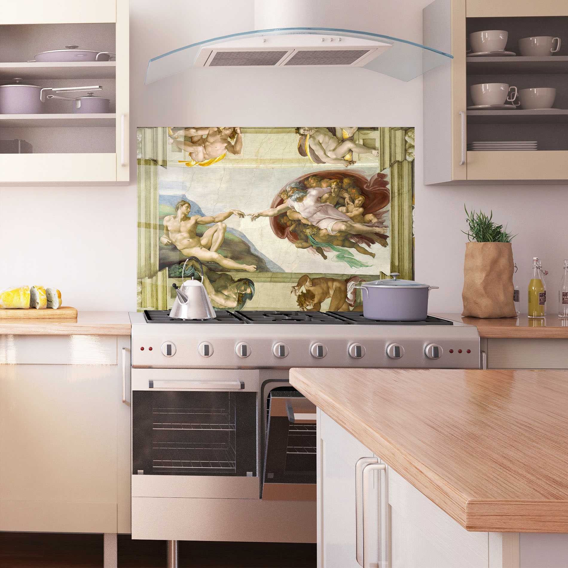 Panel Szklany Do Kuchni Creacion De Adam