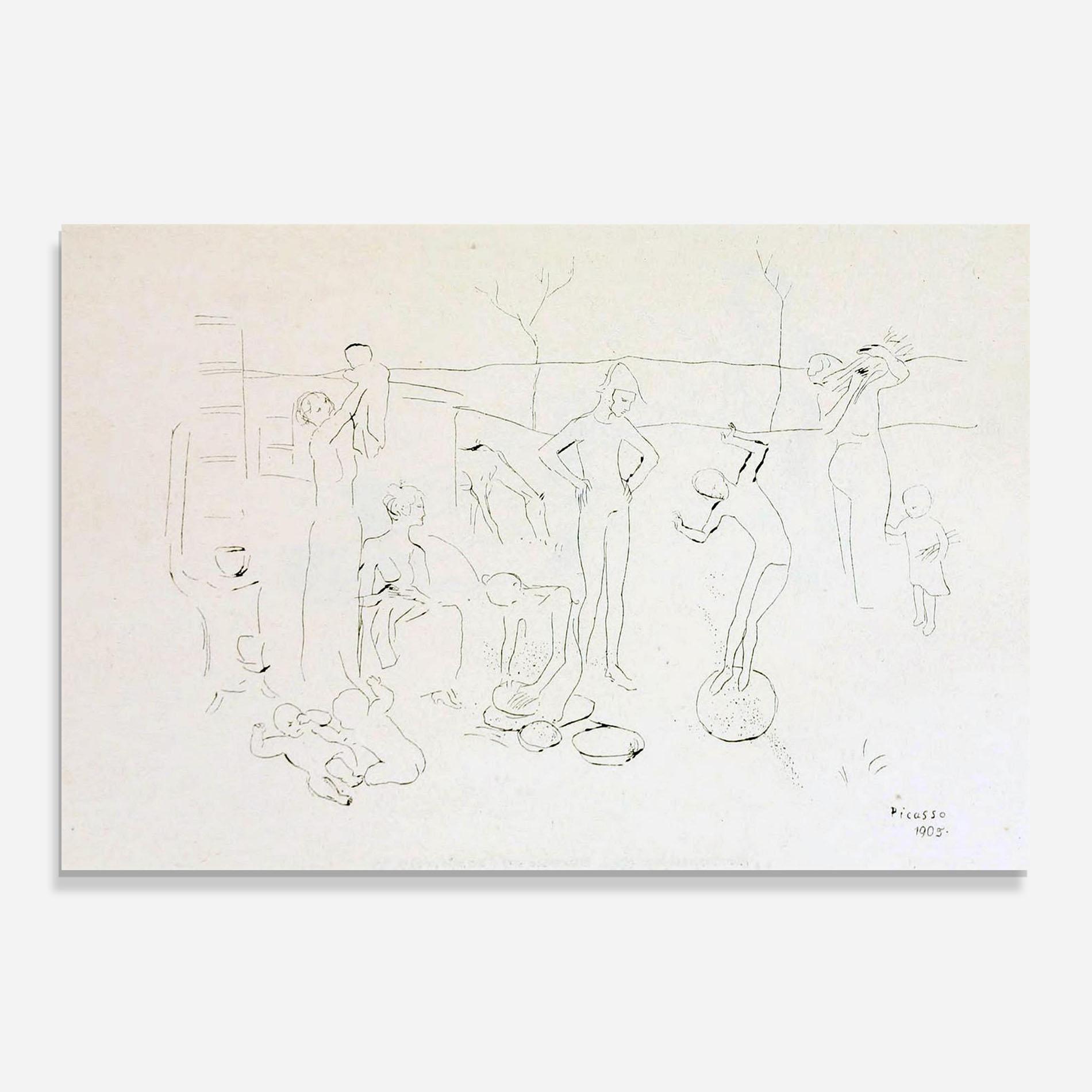 Panel Szklany do Kuchni The Acrobats mockup 0