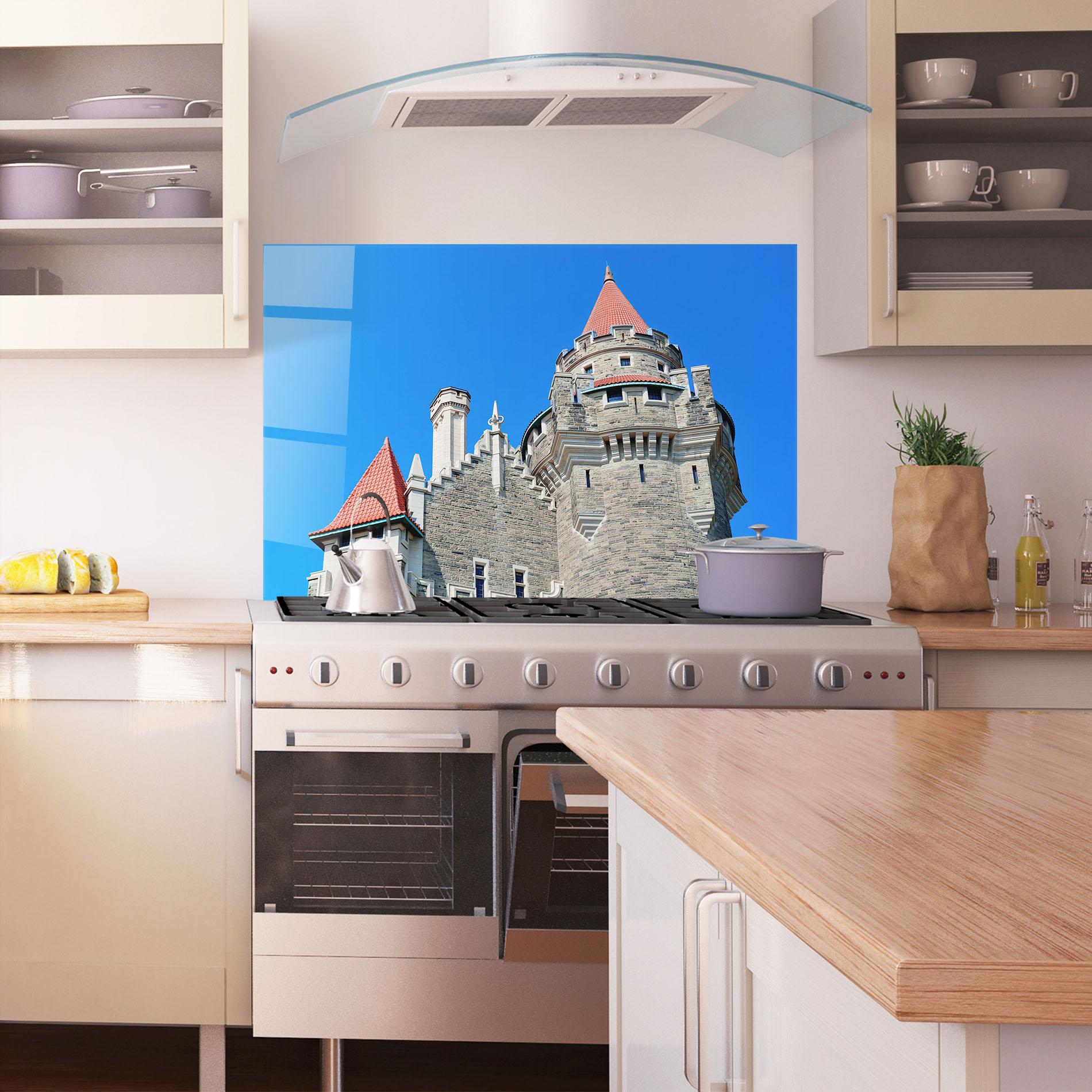 Panel Szklany do Kuchni Casa Loma mockup 1