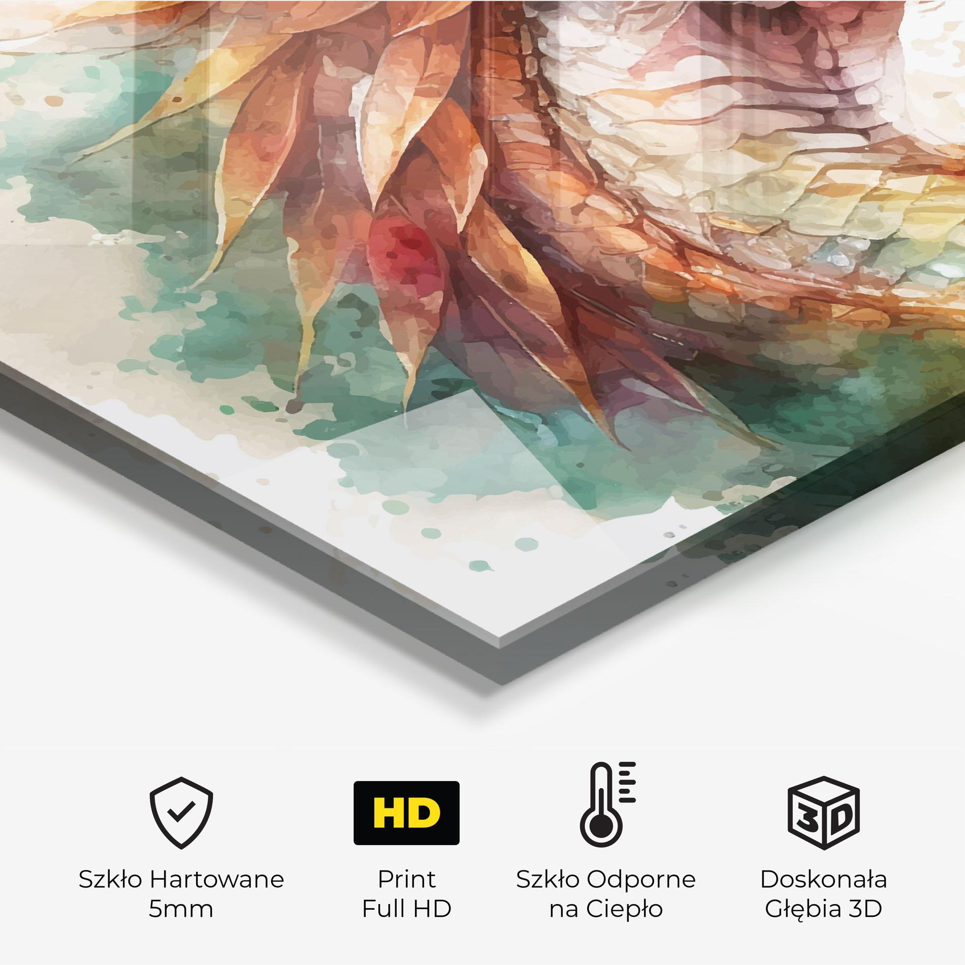 Panel Szklany do Kuchni Earth Dragon mockup 2