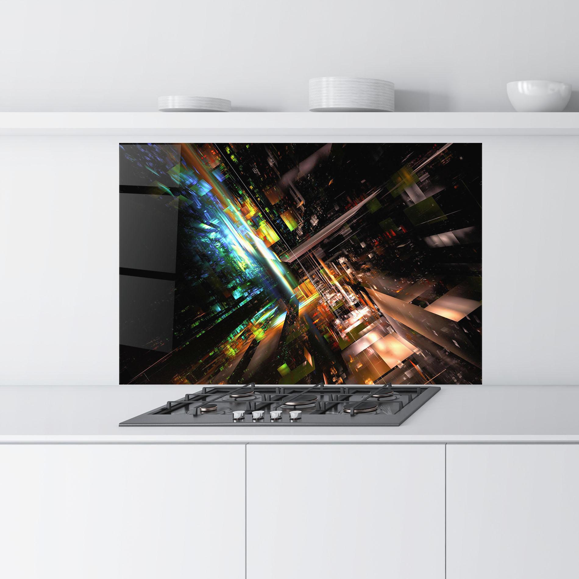 Panel Szklany do Kuchni Dimension Dasher mockup 9