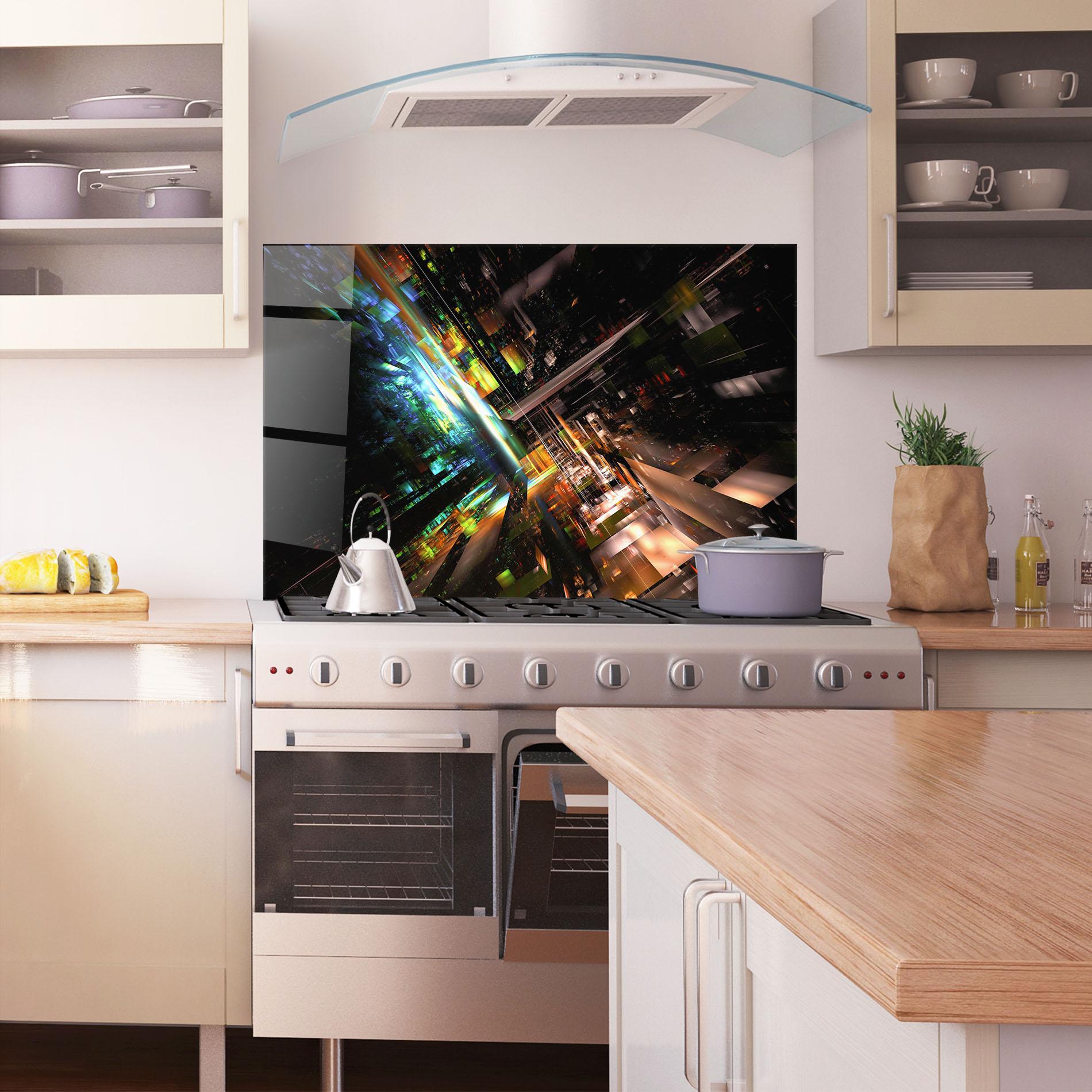 Panel Szklany do Kuchni Dimension Dasher mockup 1