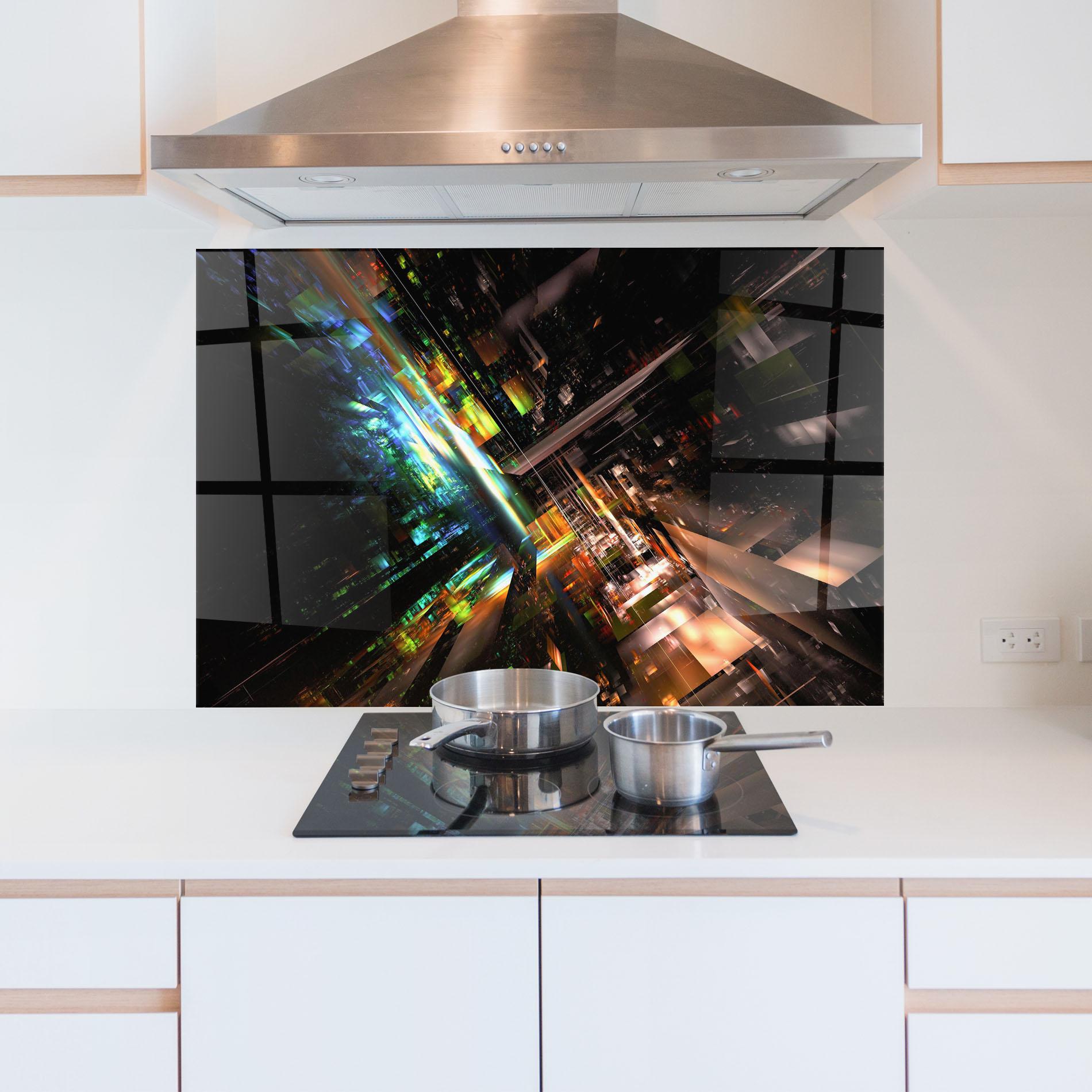 Panel Szklany do Kuchni Dimension Dasher mockup 5