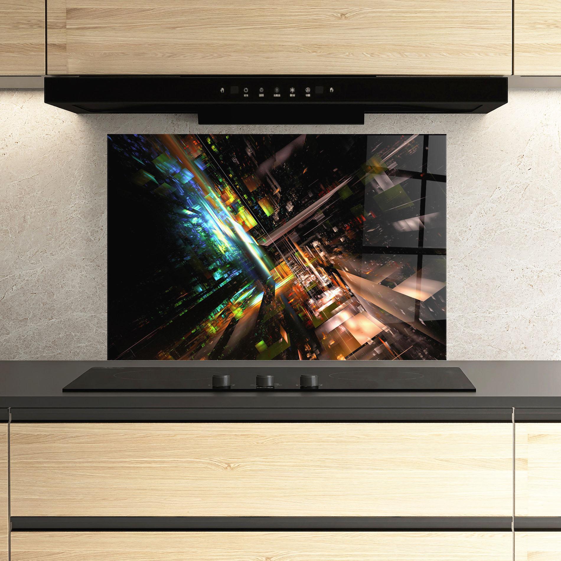 Panel Szklany do Kuchni Dimension Dasher mockup 3