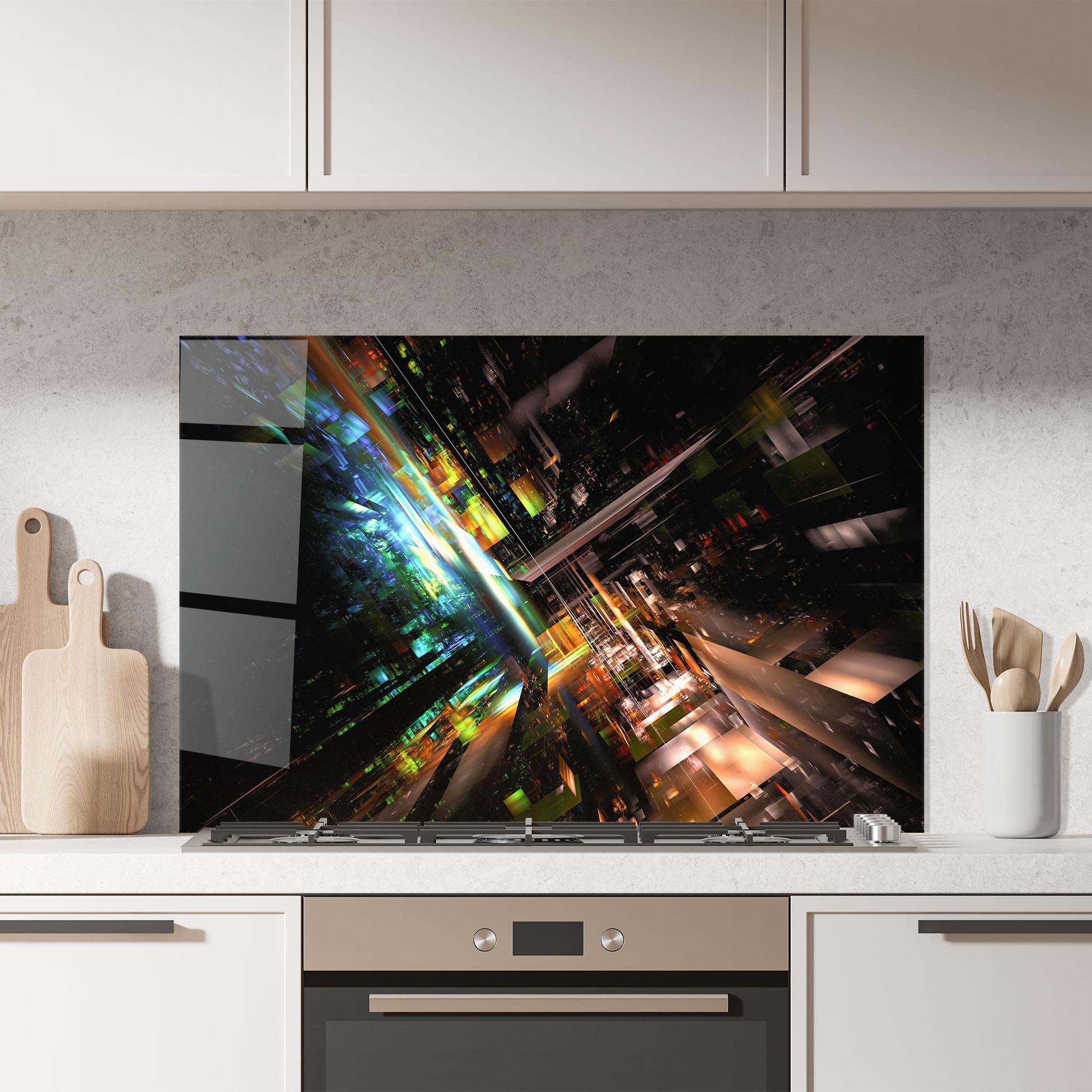 Panel Szklany do Kuchni Dimension Dasher mockup 7