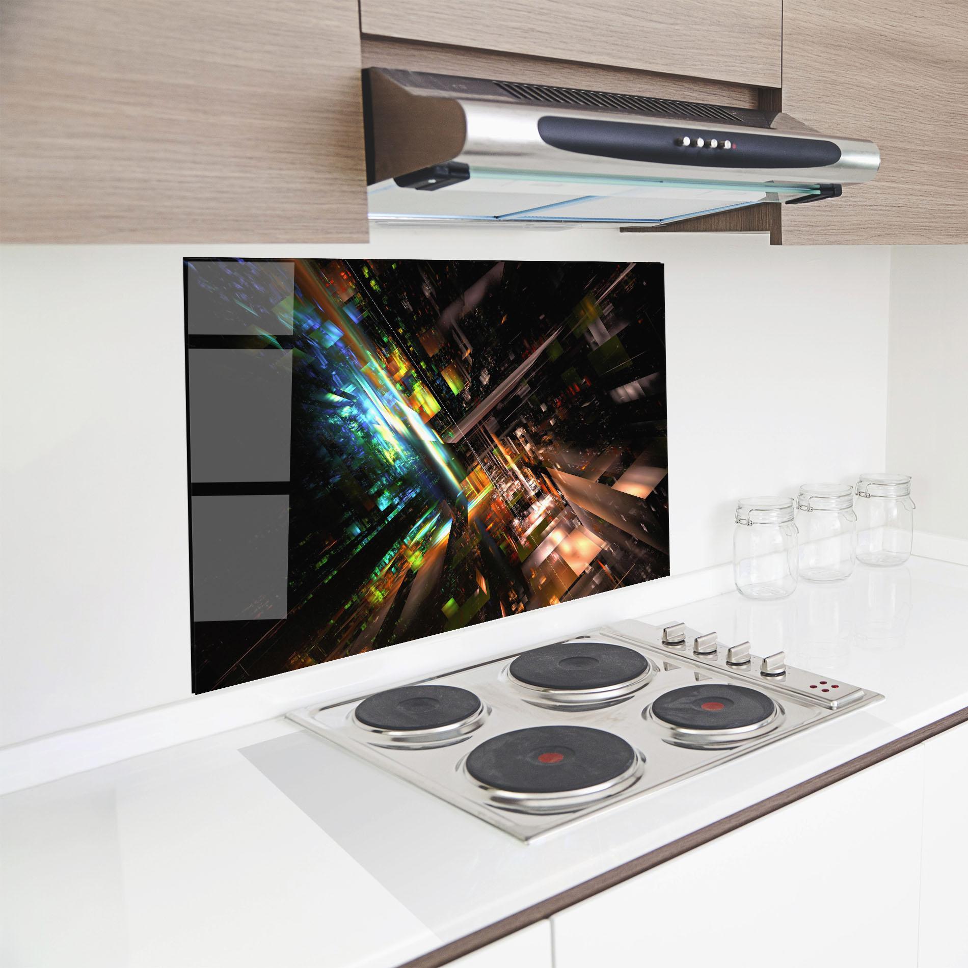 Panel Szklany do Kuchni Dimension Dasher mockup 8