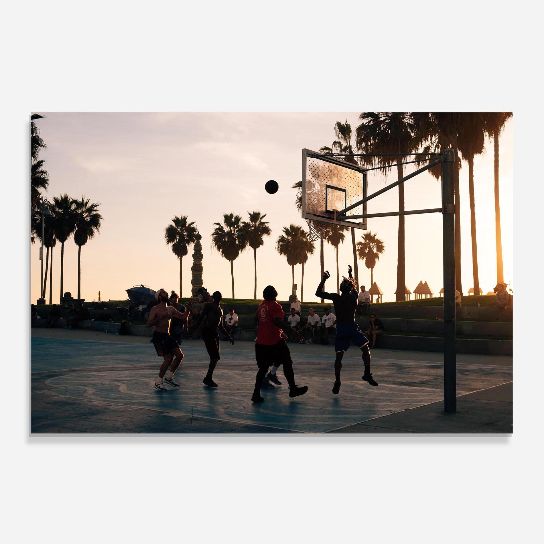 Panel Szklany do Kuchni Basketball Friends mockup 0