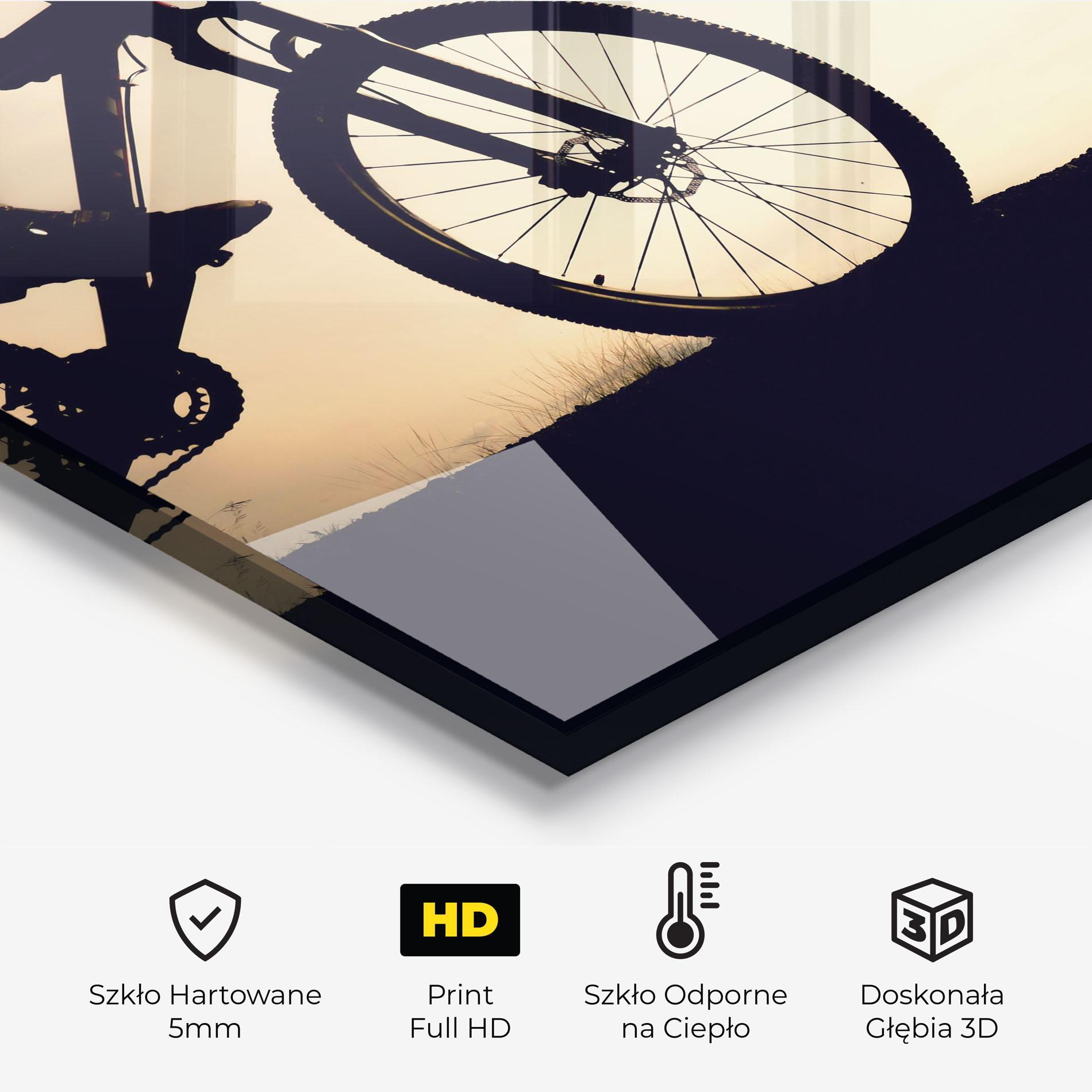 Panel Szklany do Kuchni Cream Sky Mtb mockup 2