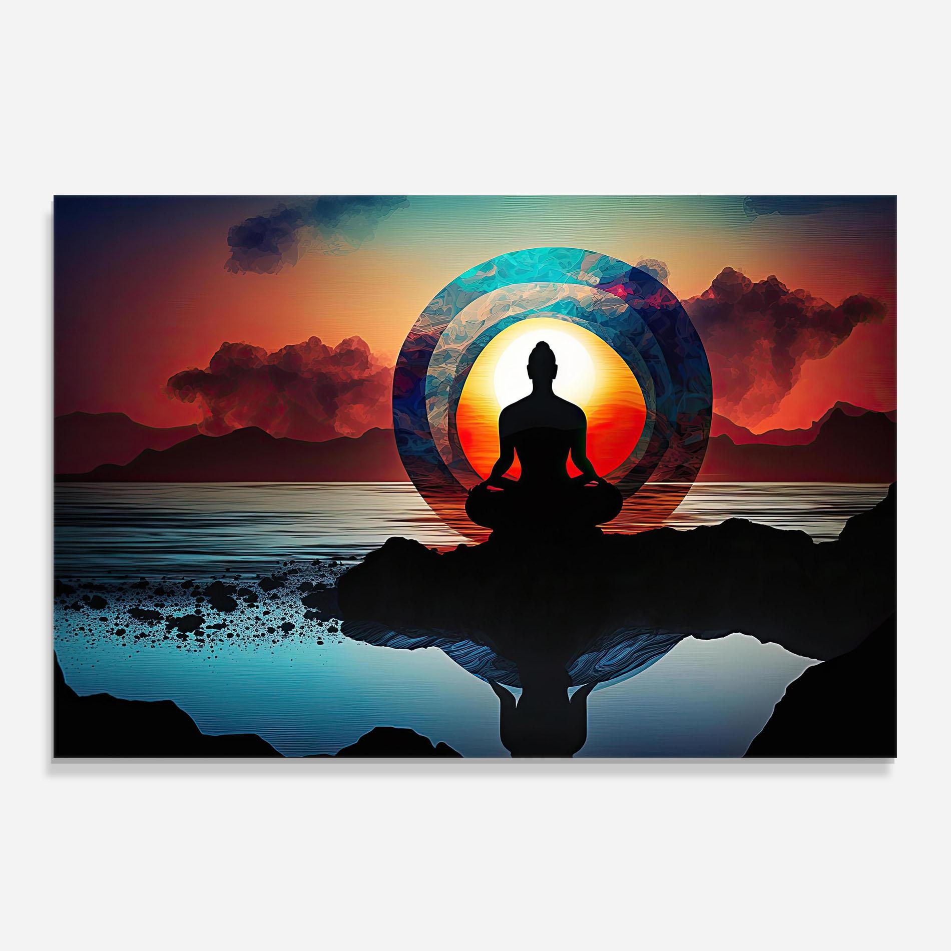 Panel Szklany do Kuchni Om Orbit mockup 0